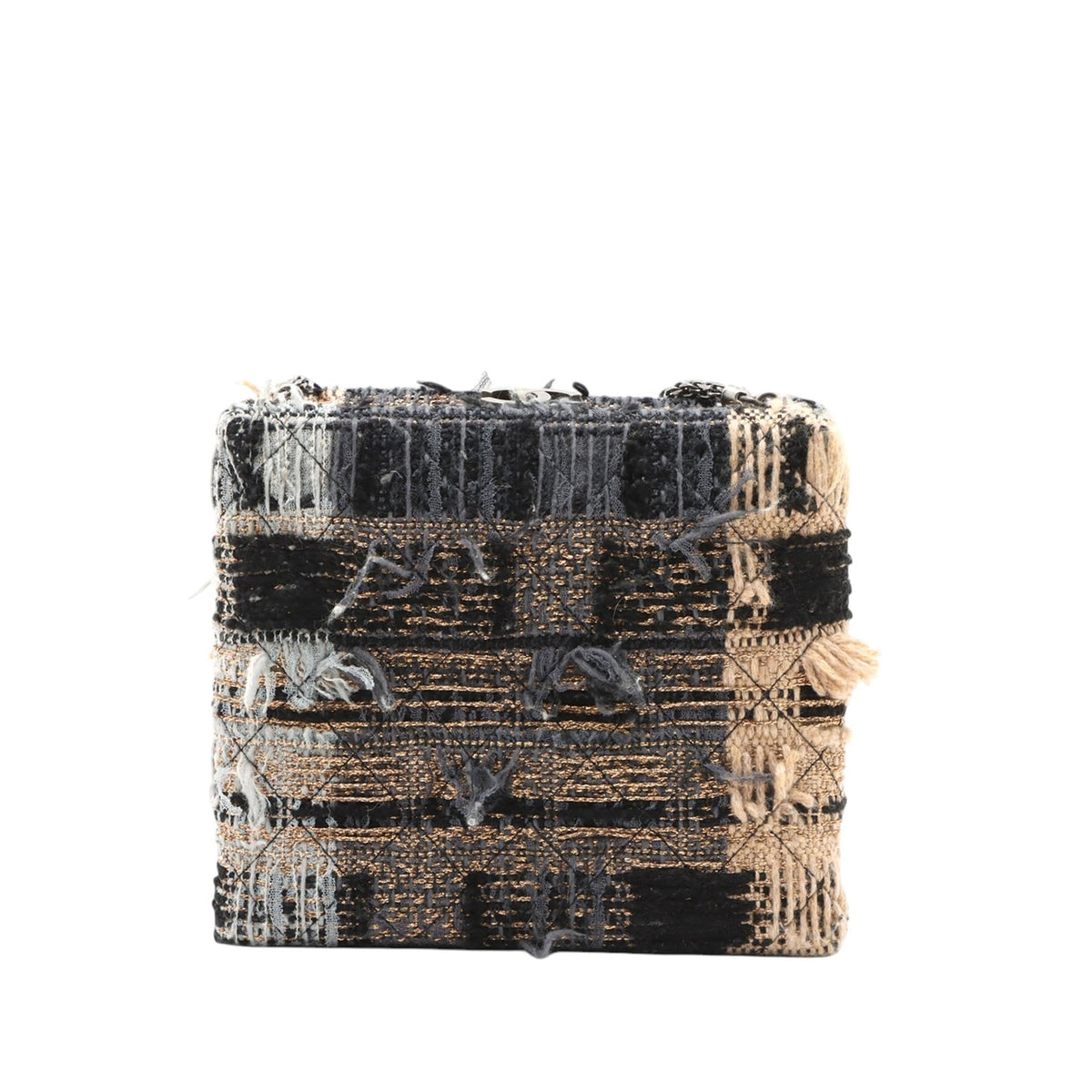 Chanel Multicolor Tweed Quadrato Box Crossbody Bag