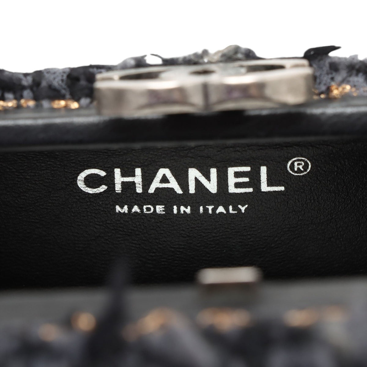 Chanel Multicolor Tweed Quadrato Box Crossbody Bag