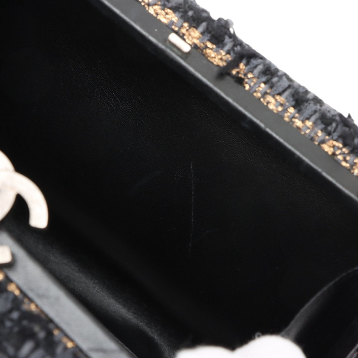 Chanel Multicolor Tweed Quadrato Box Crossbody Bag