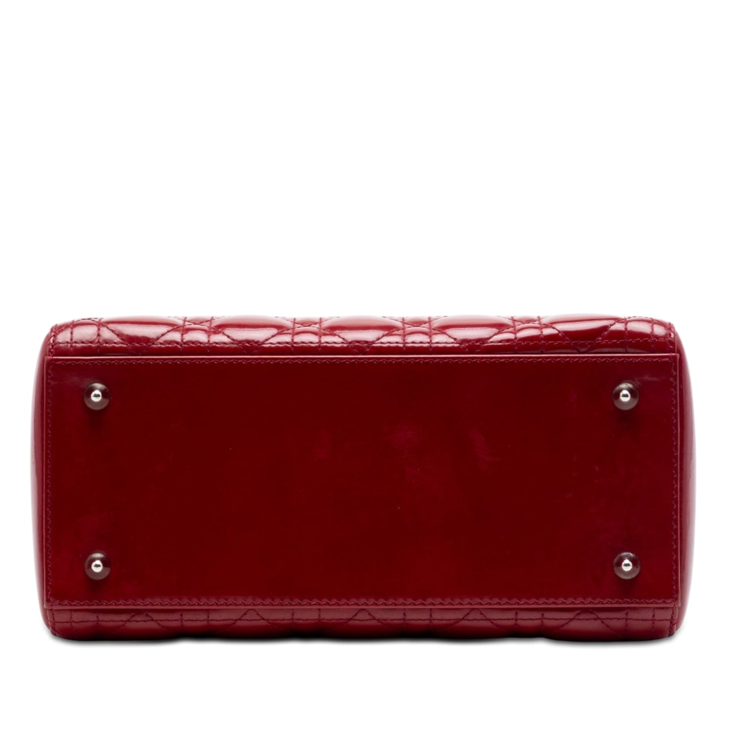 Dior Medium Patent Cannage Lady Dior