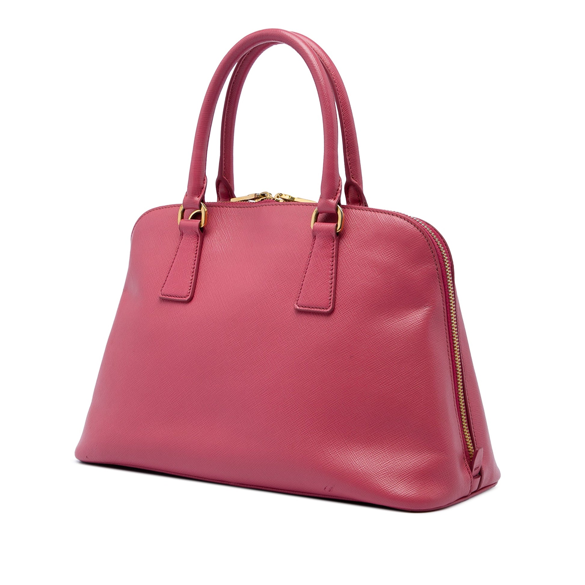 Prada Medium Saffiano Lux Promenade Satchel