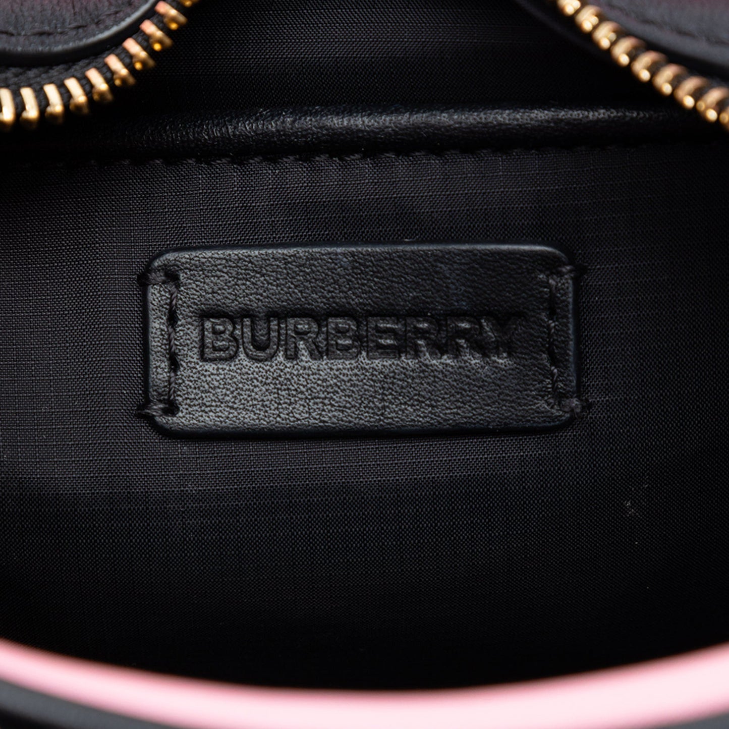 Burberry TB Monogram Nylon Stripe Kids Camera Bag
