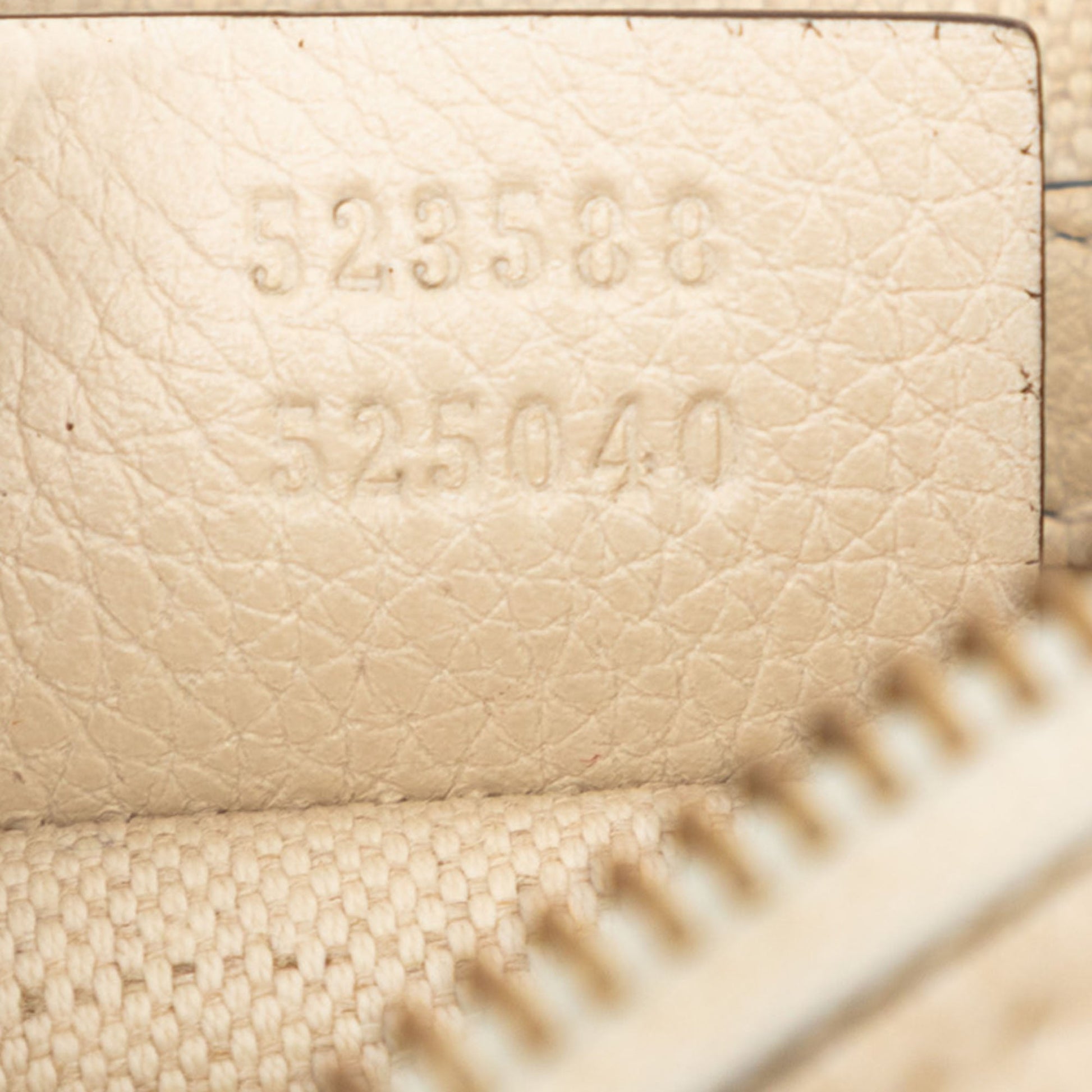 Gucci Leather Logo Half Moon Crossbody