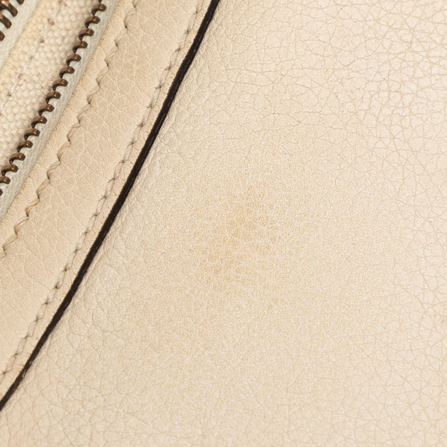 Gucci Leather Logo Half Moon Crossbody