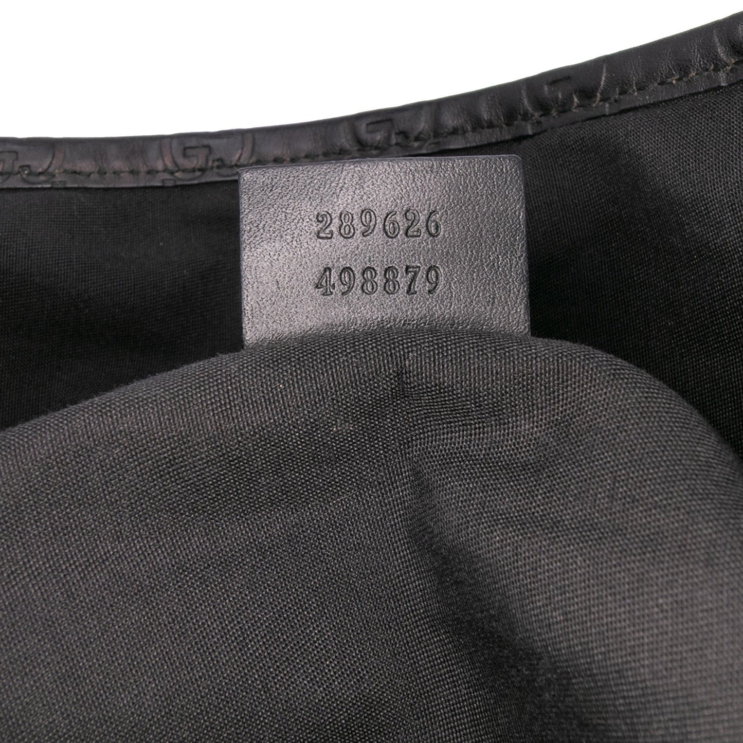 Gucci Guccissima Trimmed Denim Tote