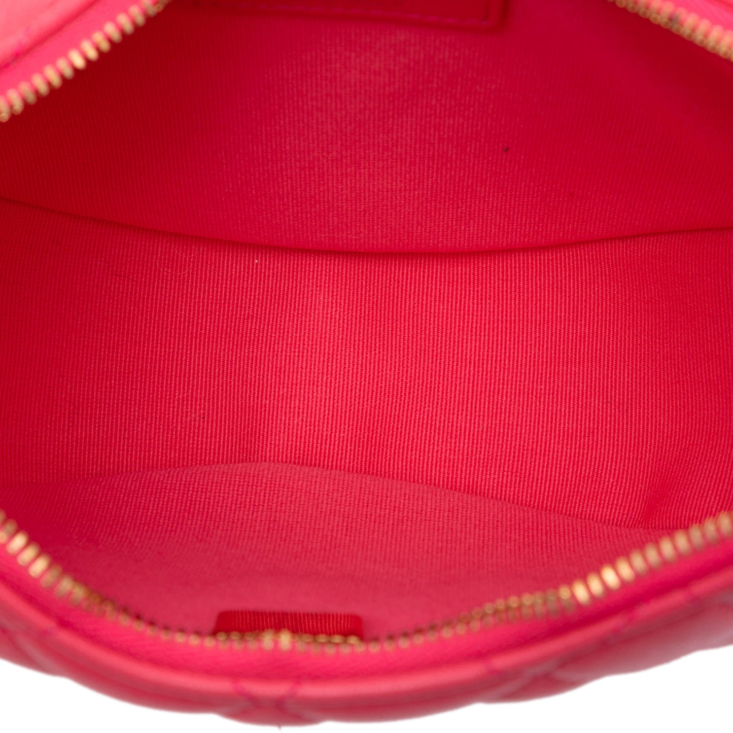 Chanel Small Quilted Lambskin Chain Around Hook Hobo Bag