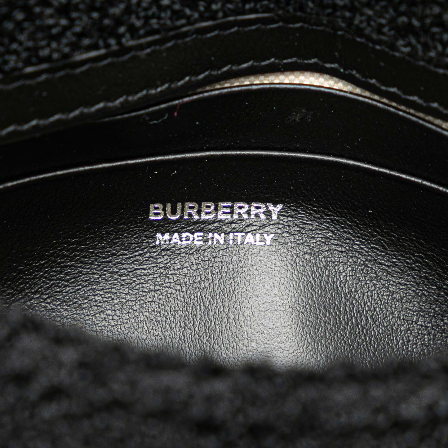 Burberry Mini Terry Cloth Lola Love Crossbody