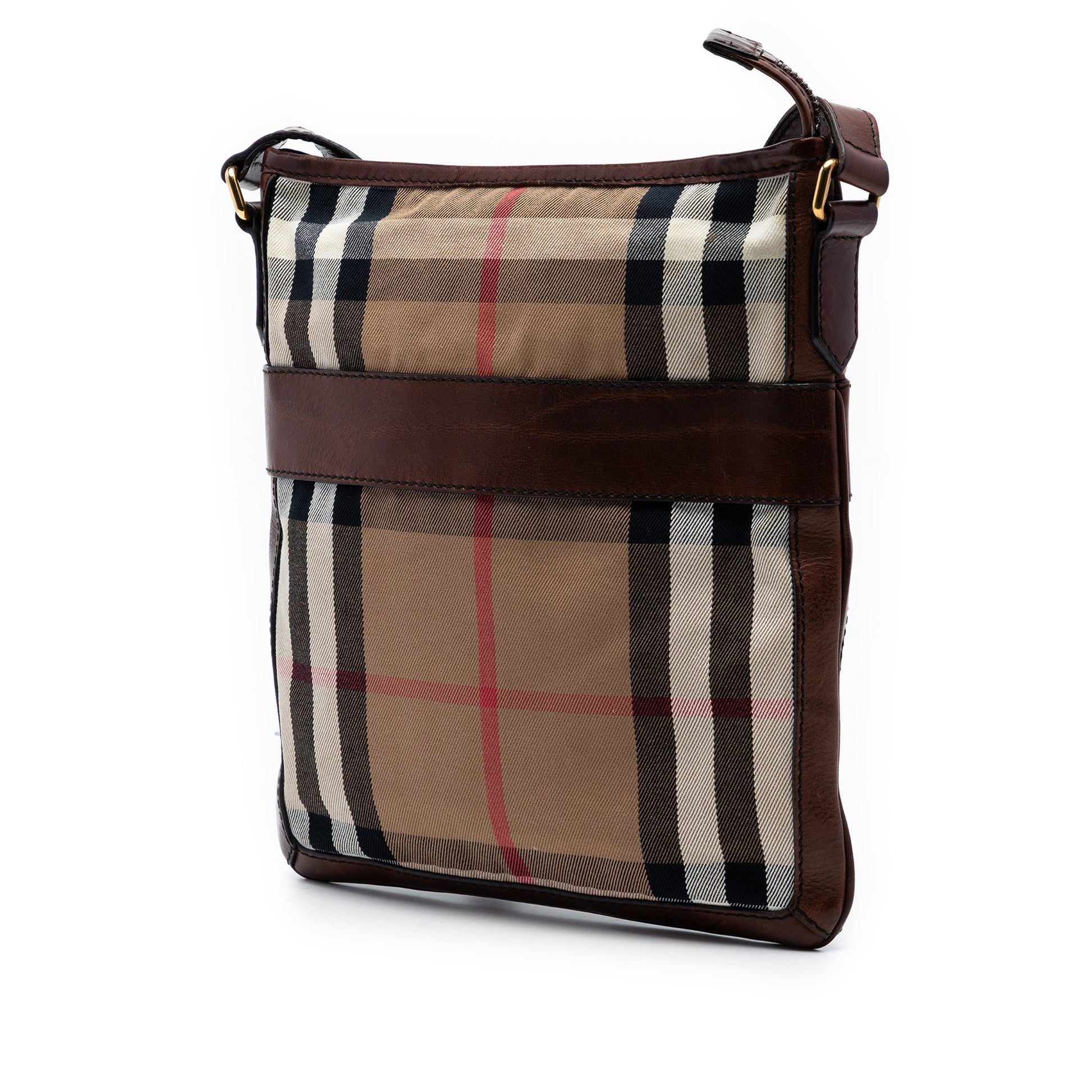 Burberry Exploded Check Canvas Crossbody