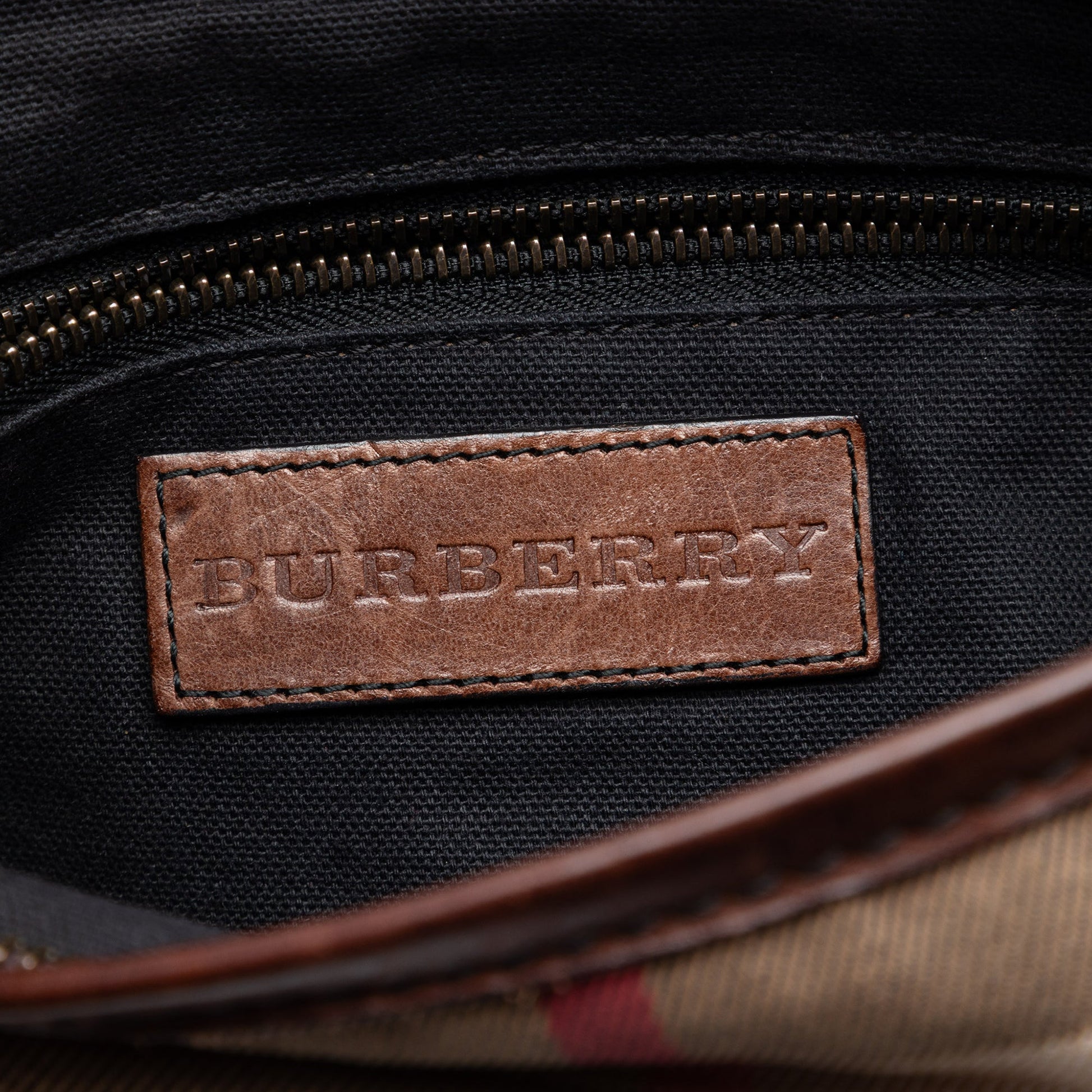 Burberry Exploded Check Canvas Crossbody
