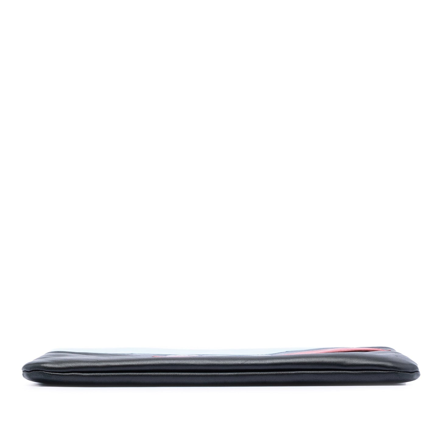 Medium Lambskin Airlines O Case Clutch