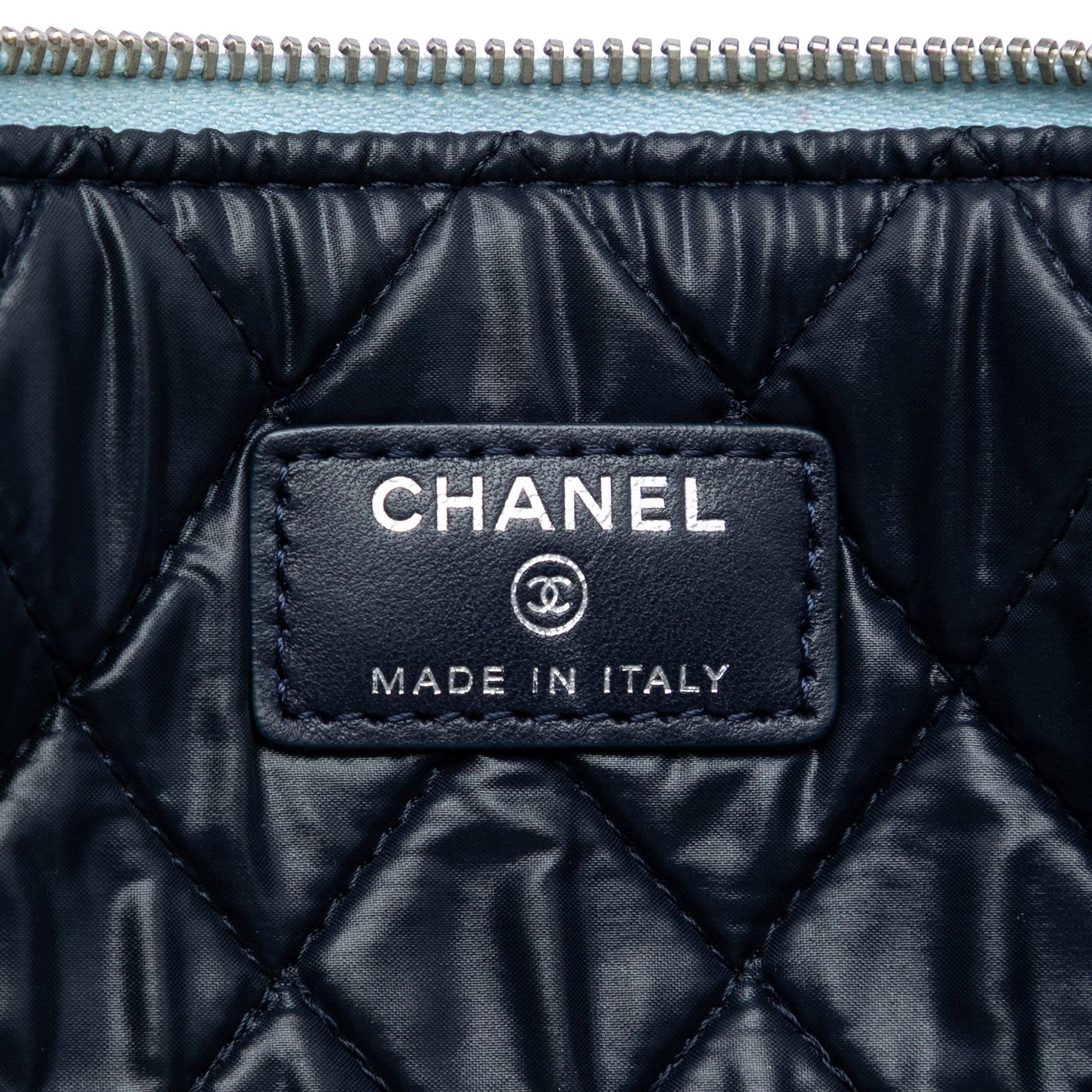 Medium Lambskin Airlines O Case Clutch