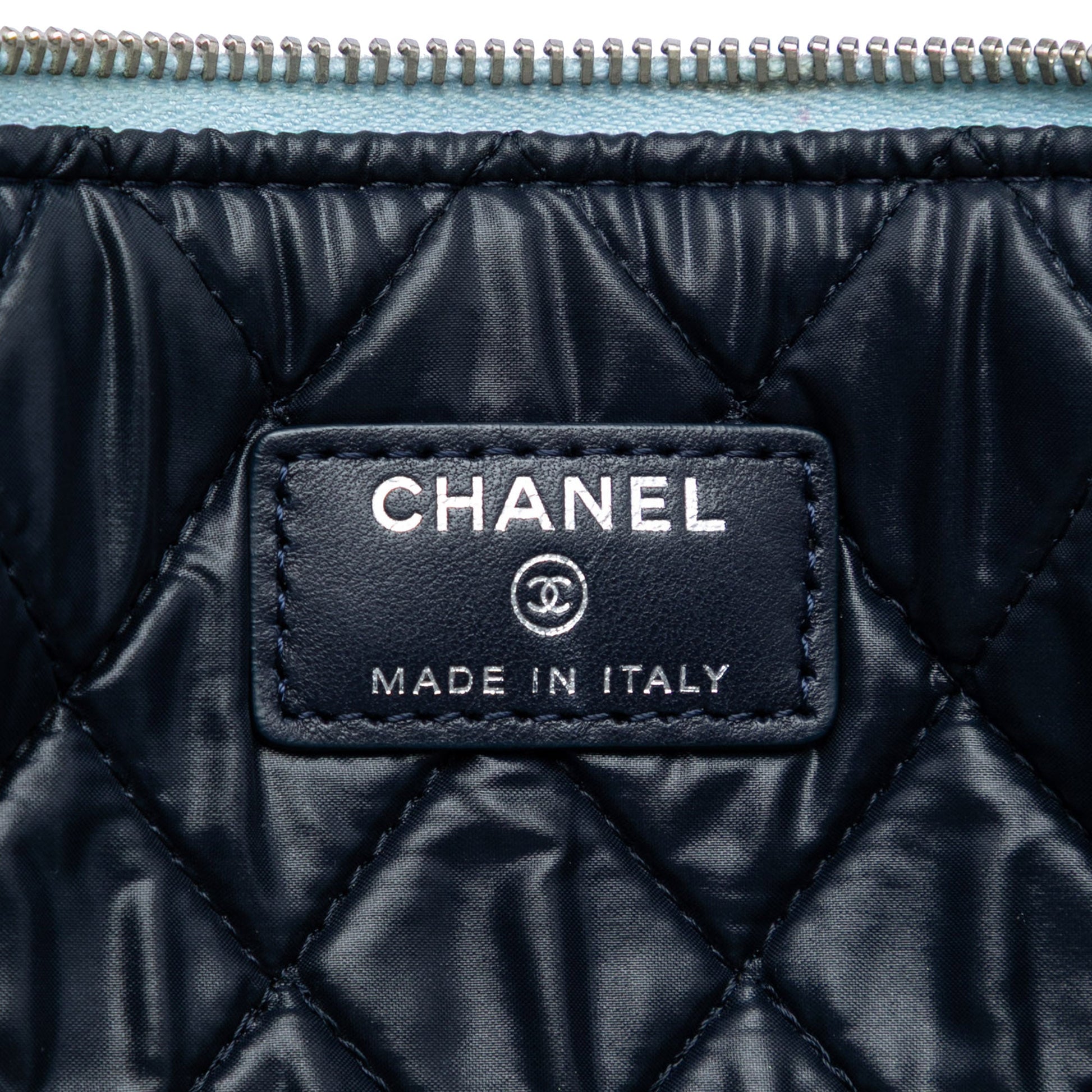 Medium Lambskin Airlines O Case Clutch