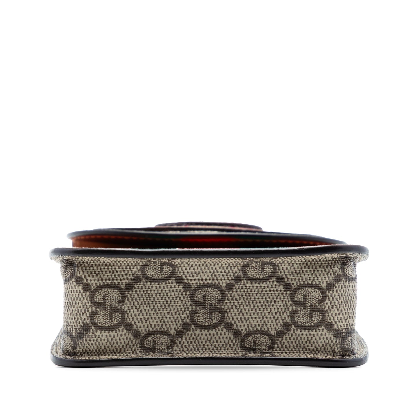 Gucci Dans Le Vert GG Supreme Web Phone Holder Crossbody