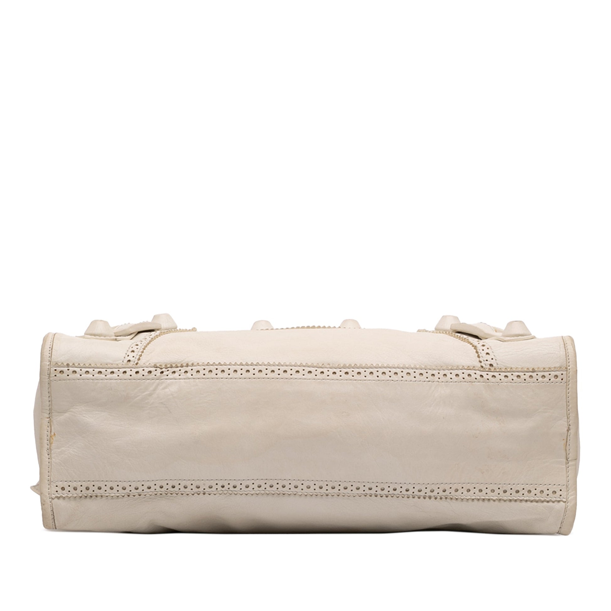 Lambskin Motocross Giant Brogues City Satchel