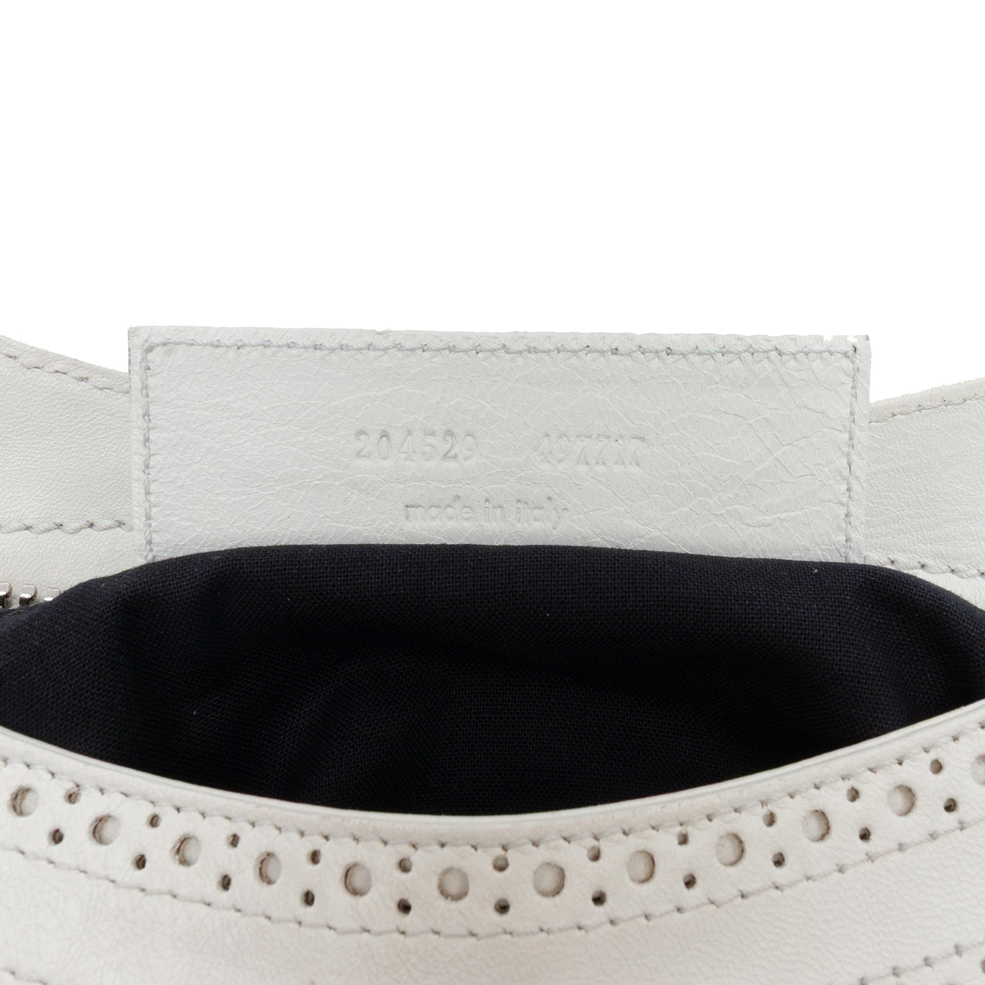 Lambskin Motocross Giant Brogues City Satchel