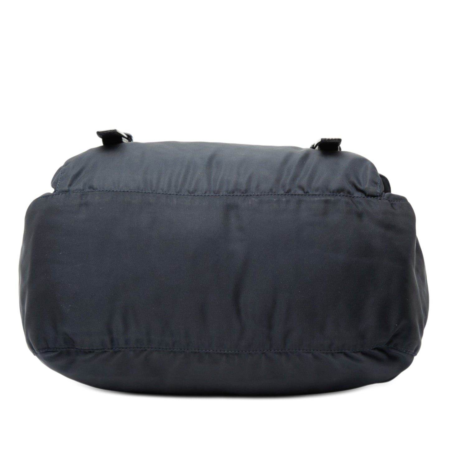 Prada Tessuto Zip Double Buckle Messenger Bag