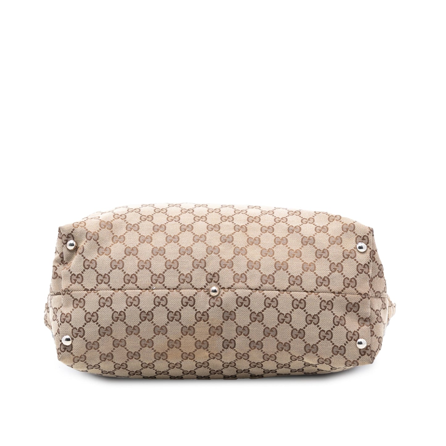 Gucci Medium GG Canvas Icon Bit Tote