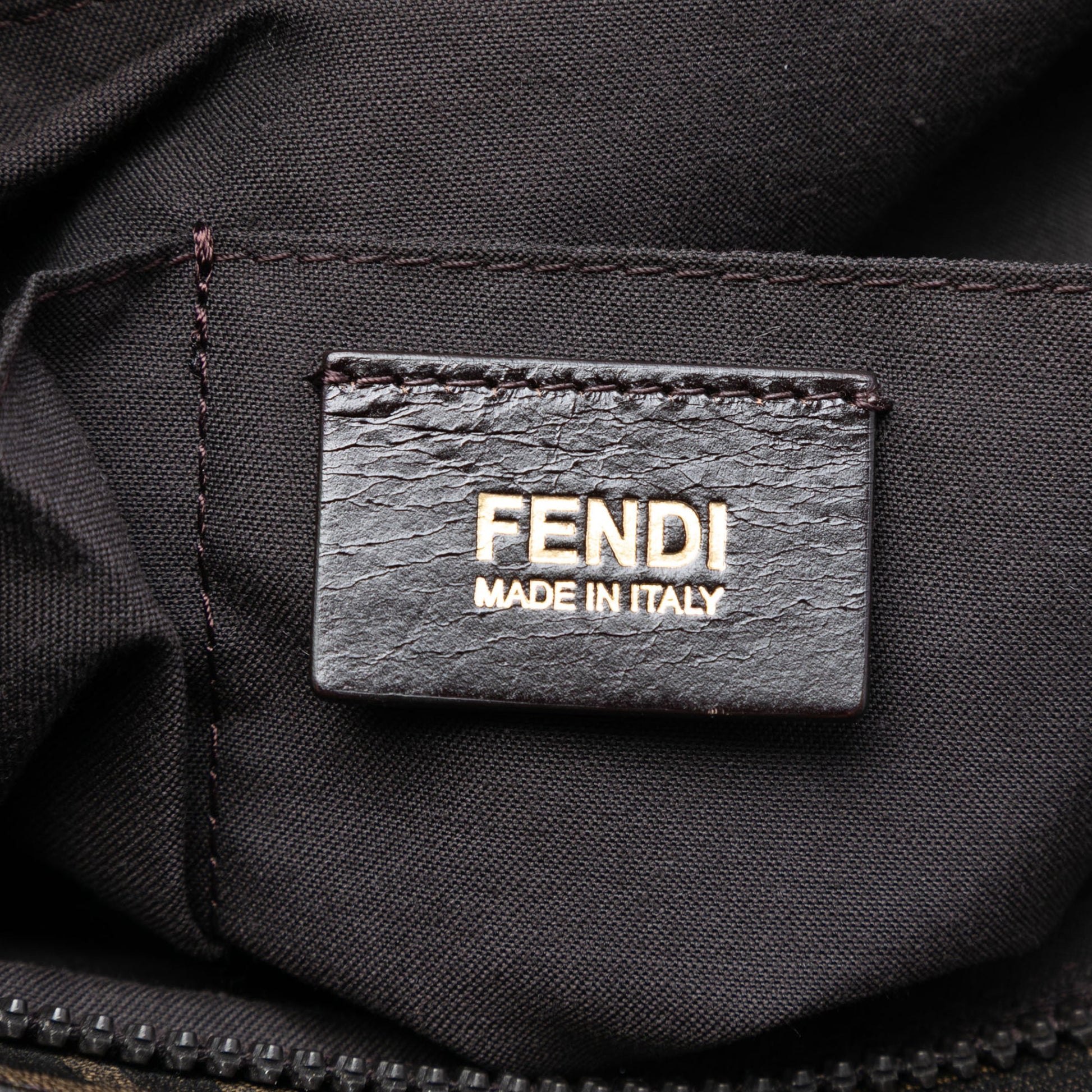 Fendi Zucca Spalmati Crossbody