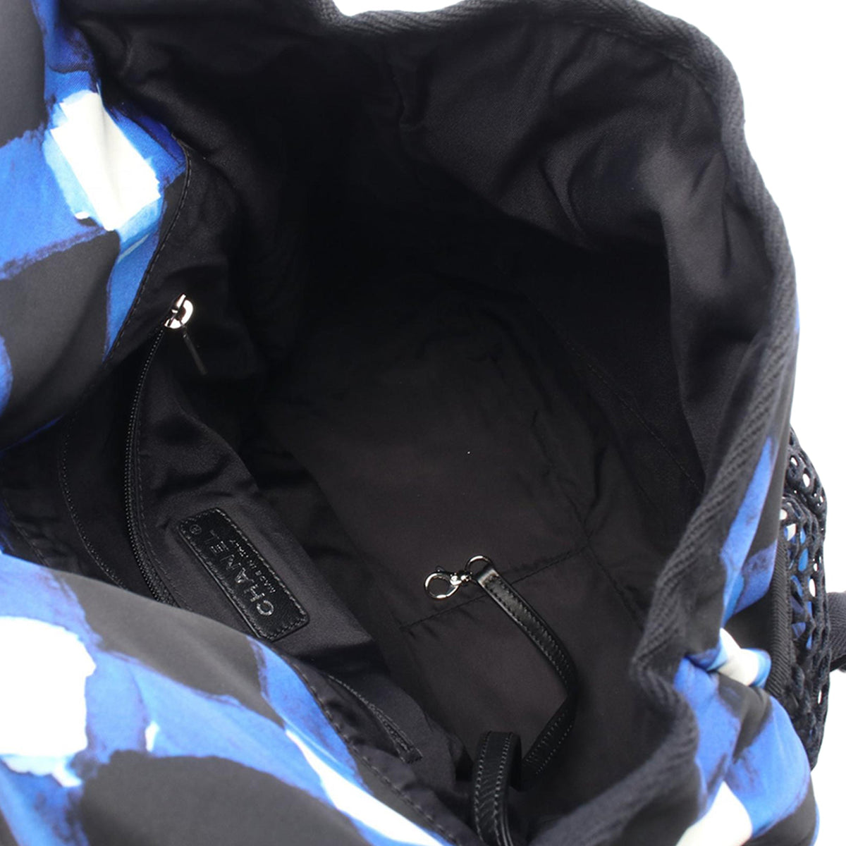 Chanel Nylon and Leather Airlines Backpack