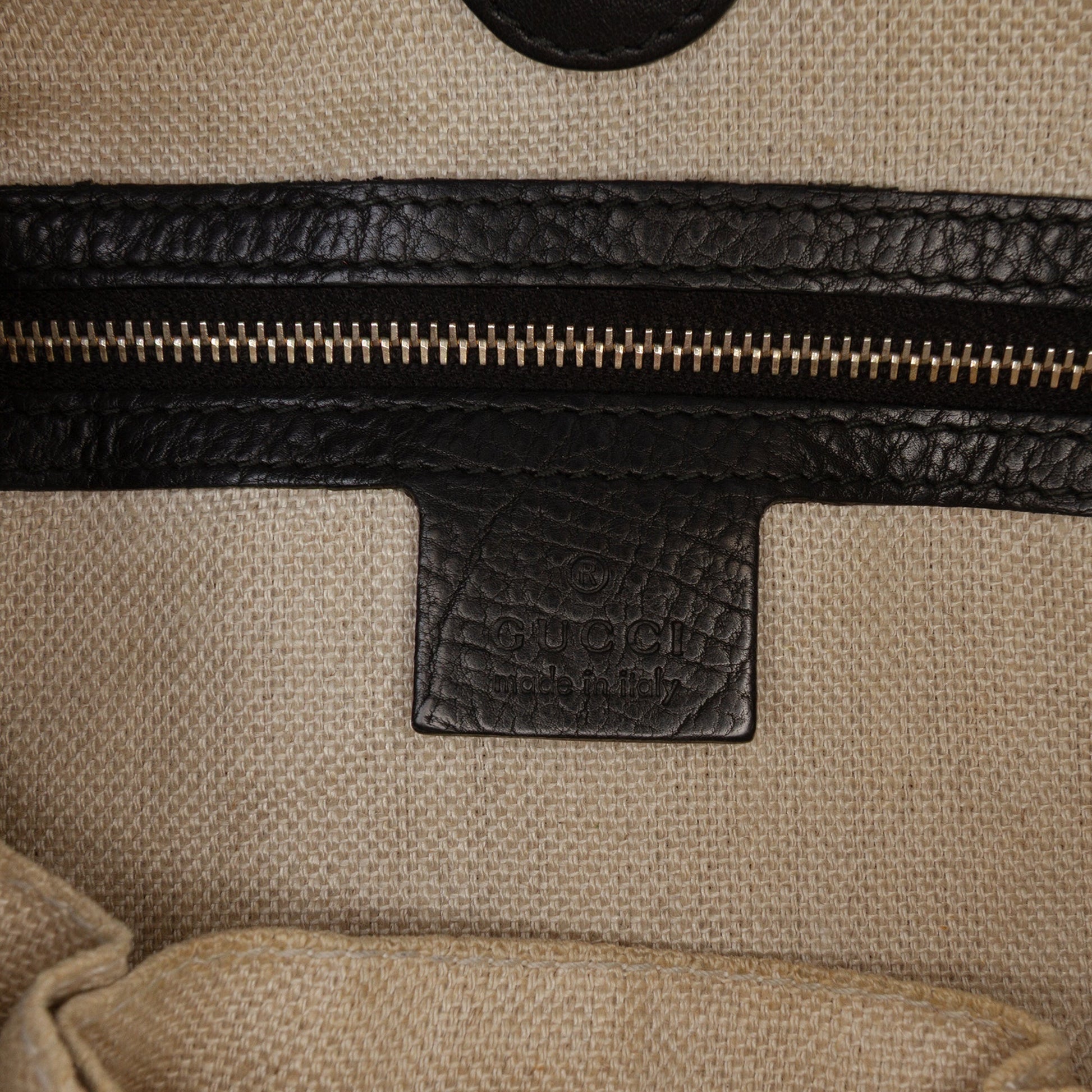 Gucci Leather Marrakech Shoulder Bag