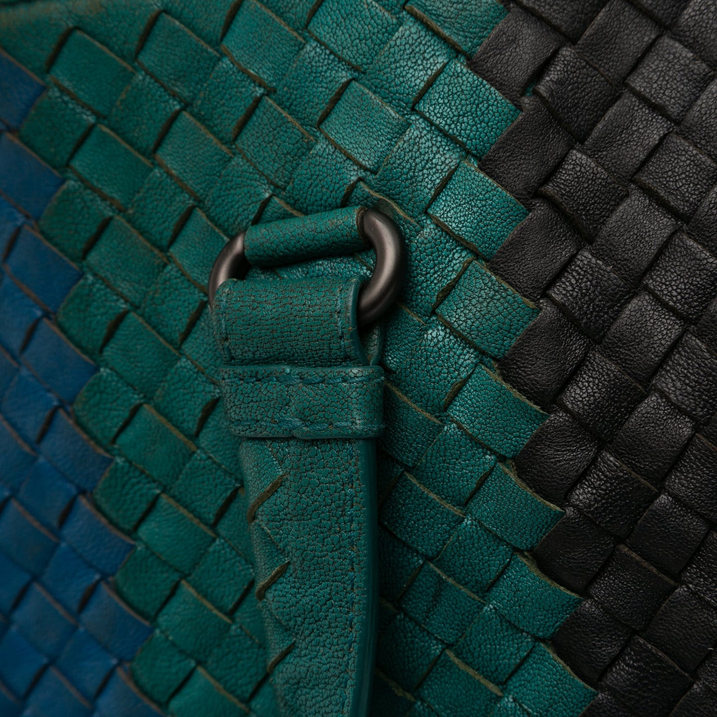 Bottega Veneta Nappa Intrecciato Club Fume Briefcase