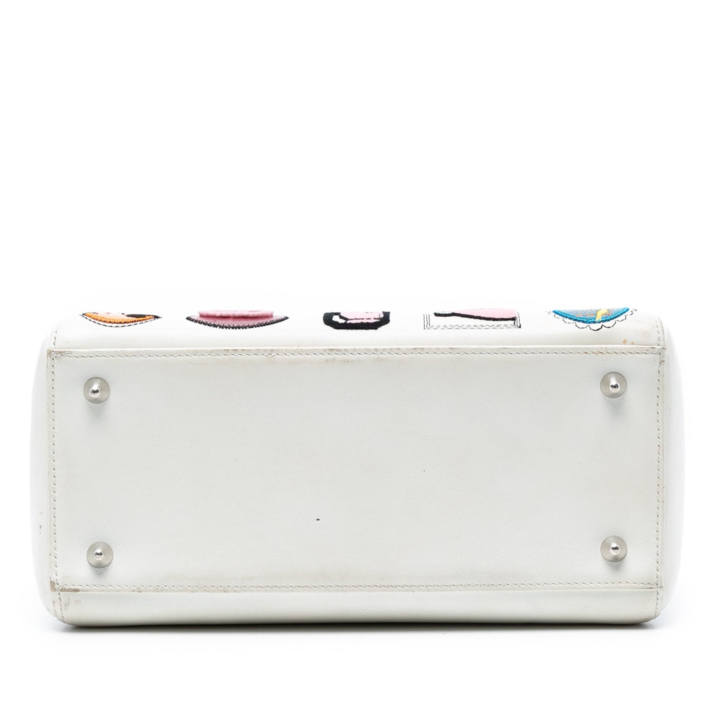 Dior Medium Calfskin Patch Embellished Lady Dior