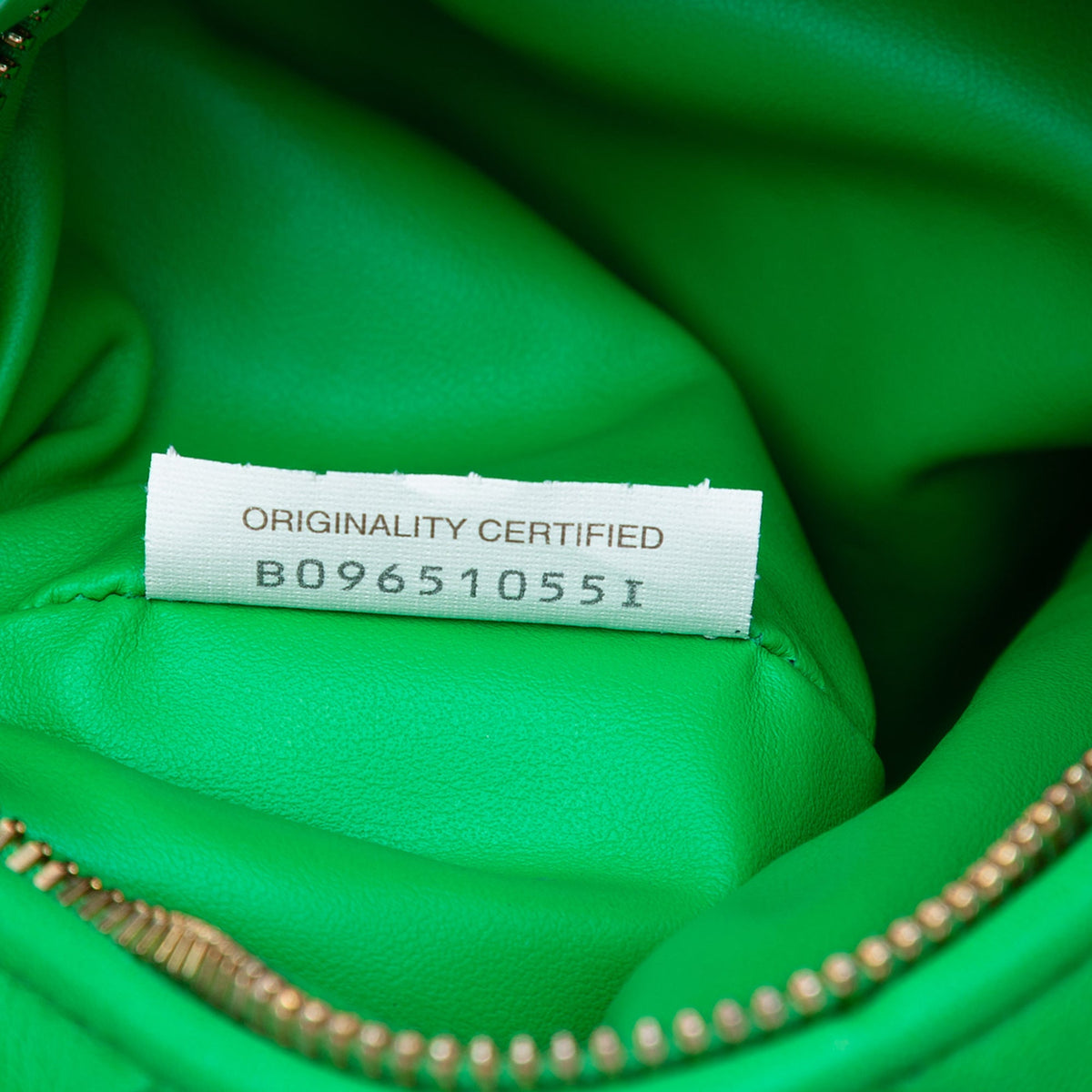 Bottega Veneta Mini Nappa Intrecciato Jodie — Green