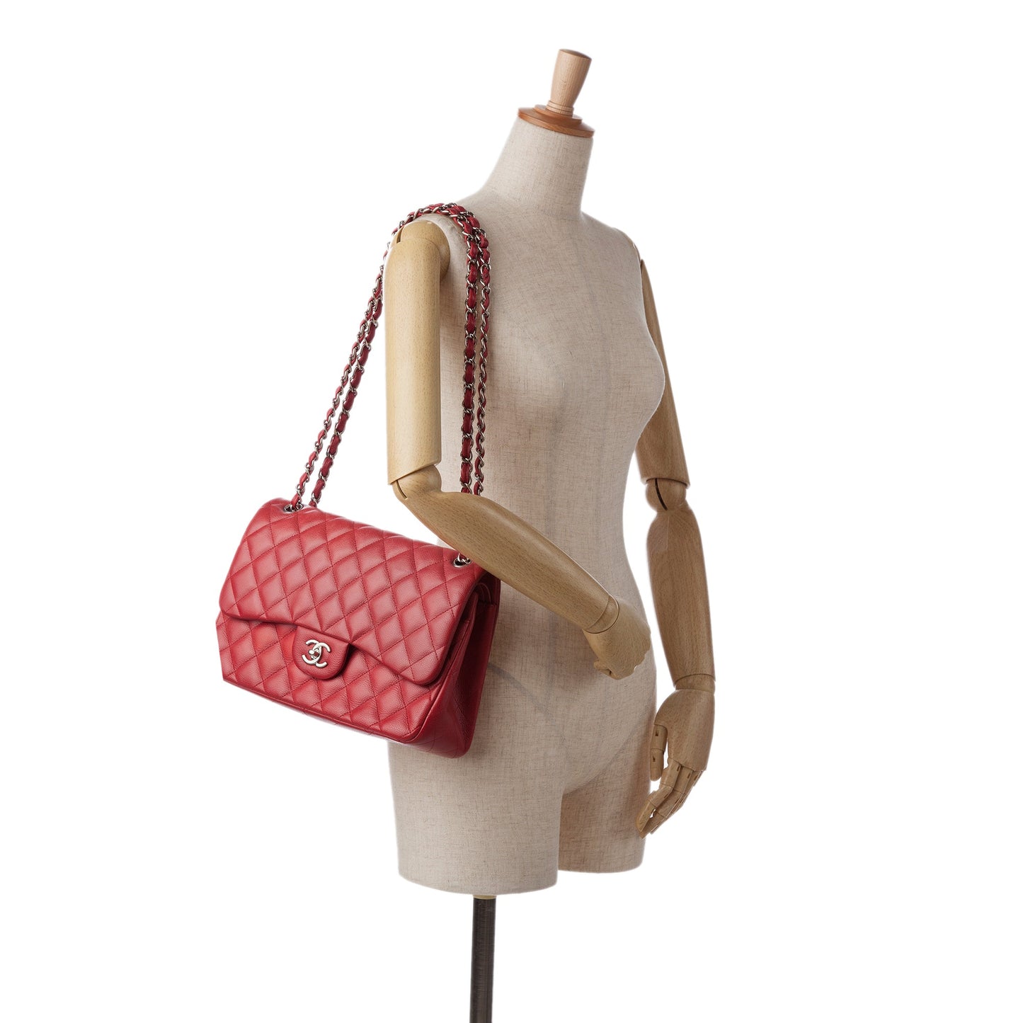 Chanel Jumbo Classic Caviar Double Flap
