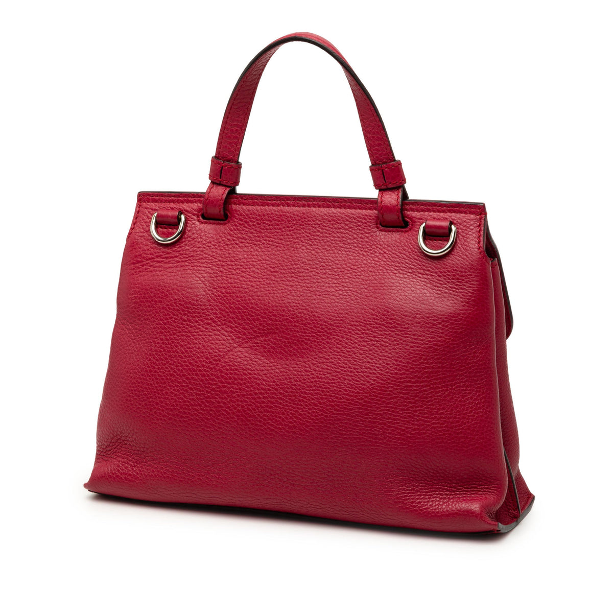 Gucci Small Calfskin Bamboo Daily Satchel