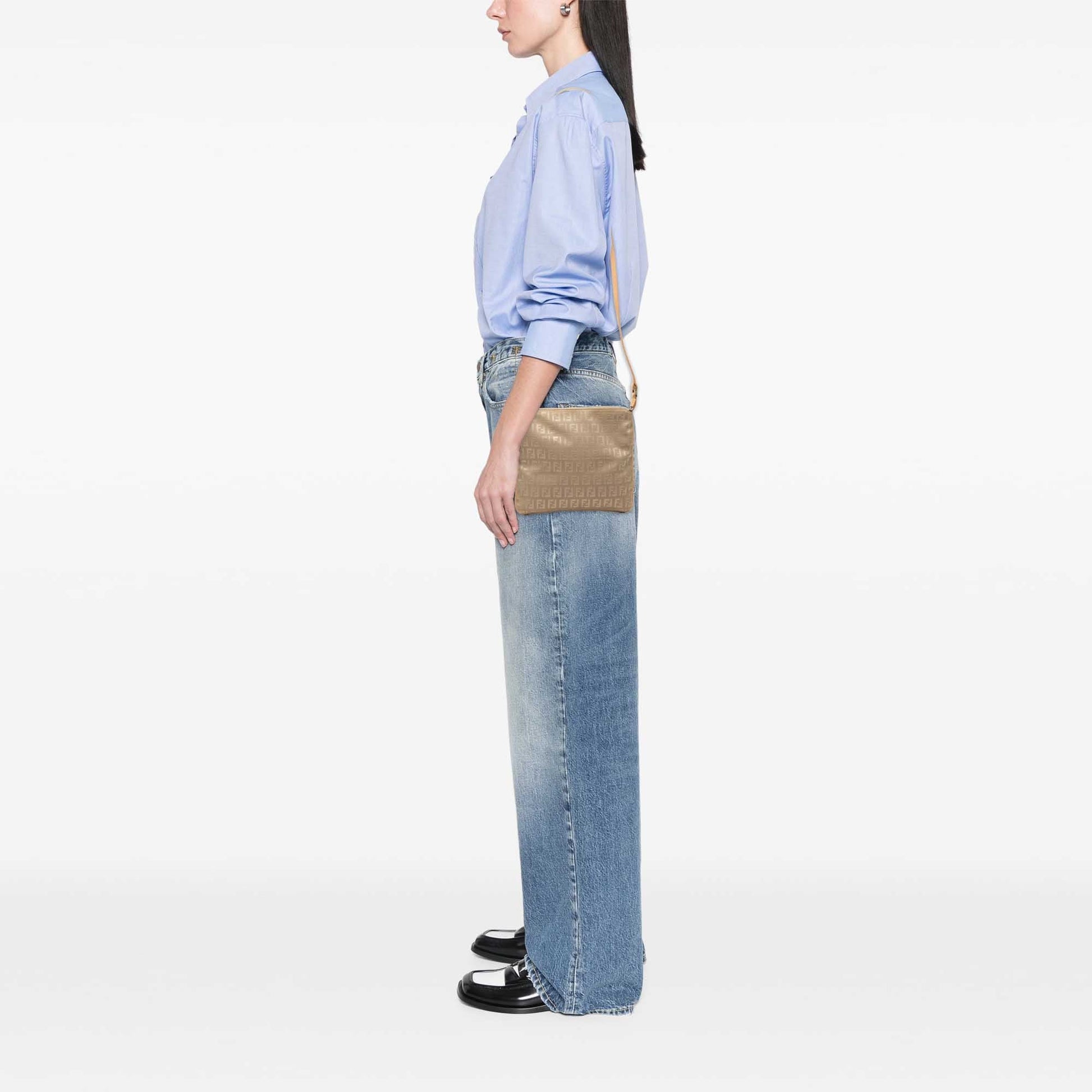 Fendi Zucchino Canvas Crossbody