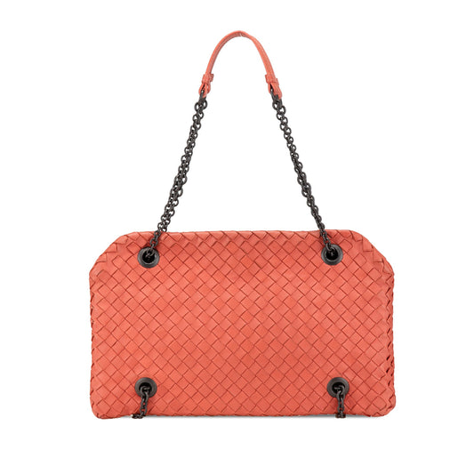 Bottega Veneta Nappa Intrecciato Duo Shoulder Bag