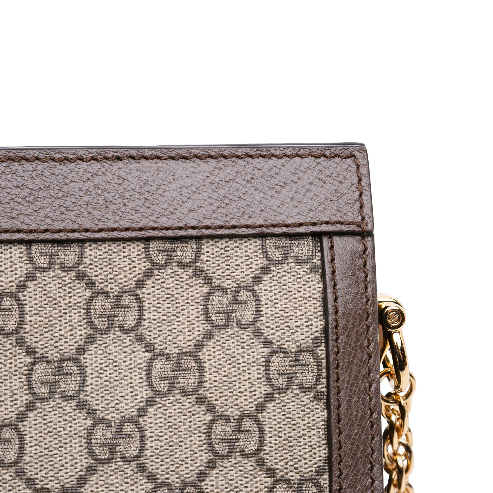 Gucci Small GG Supreme Web Ophidia Chain Crossbody