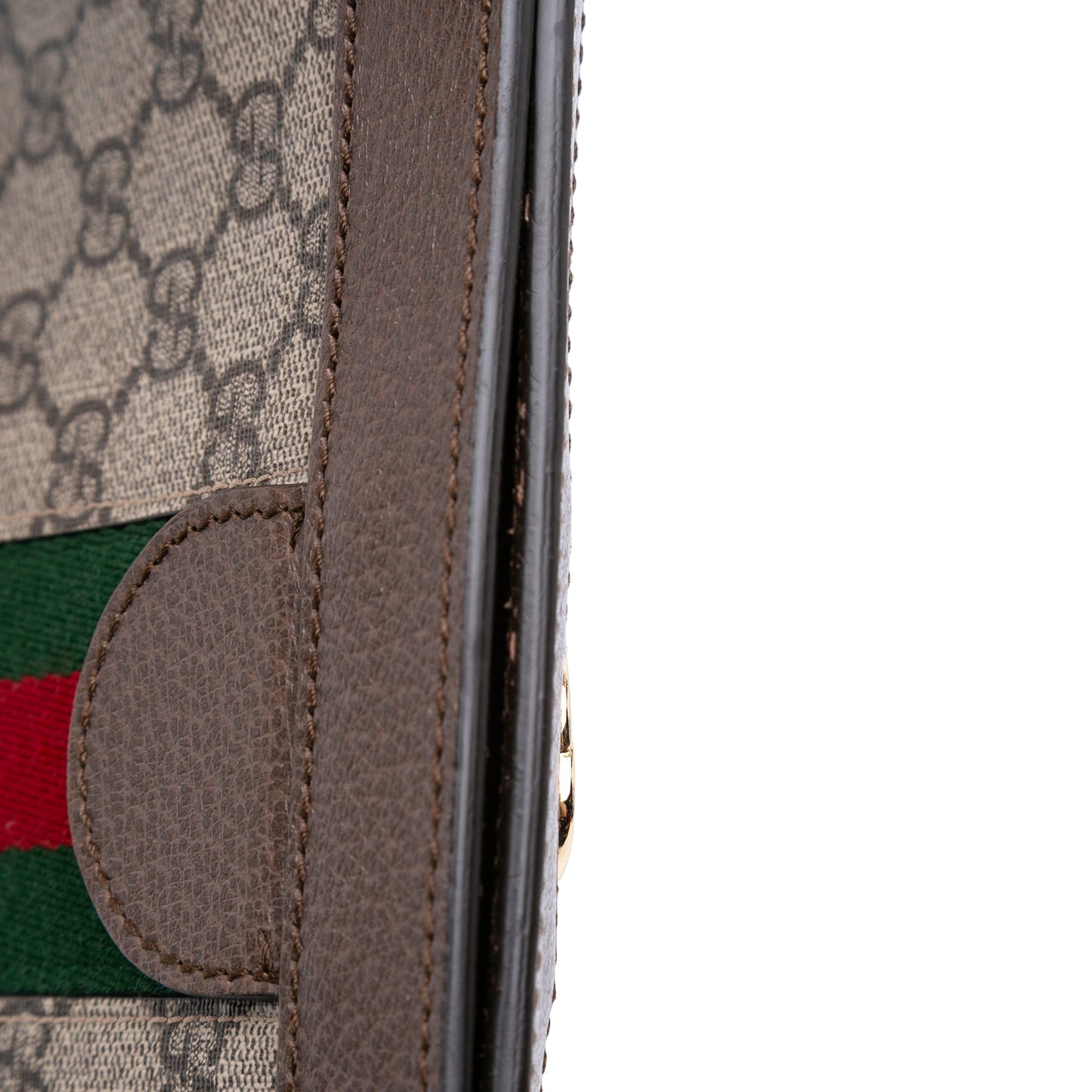 Gucci Small GG Supreme Web Ophidia Chain Crossbody