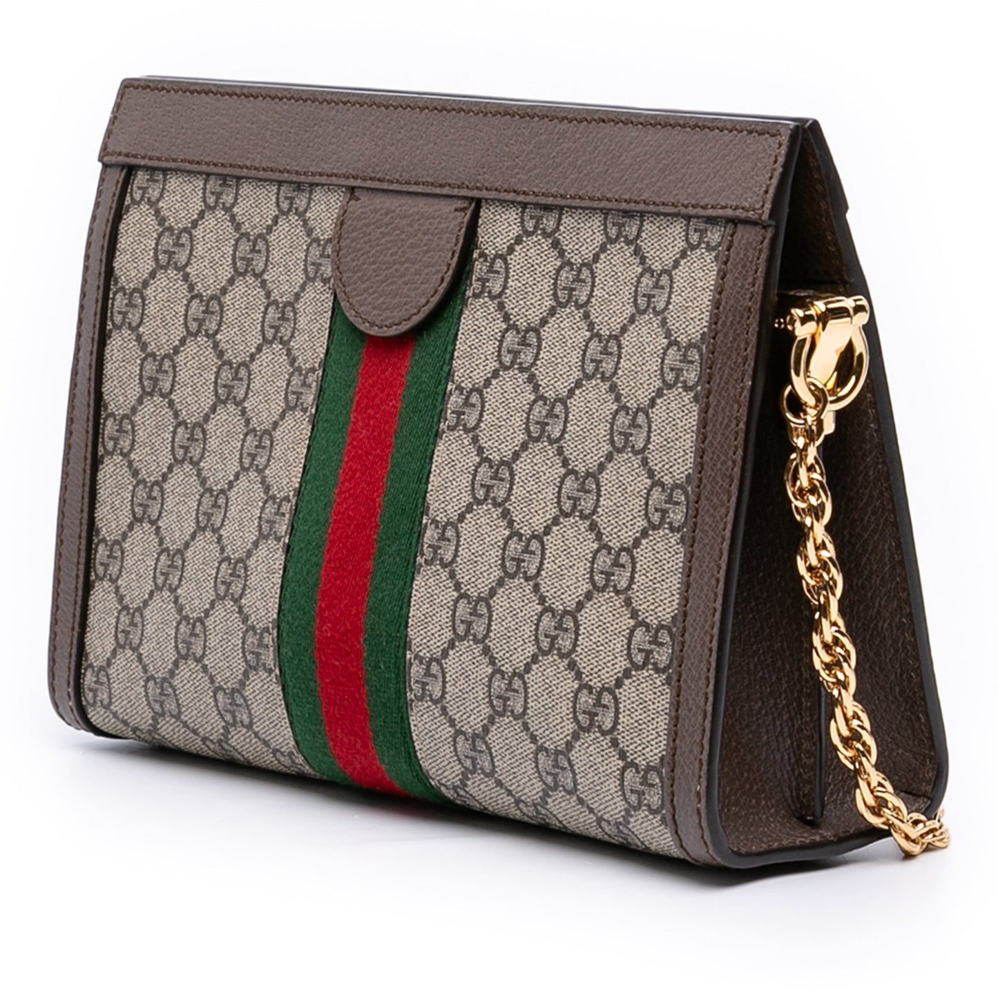 Gucci Small GG Supreme Web Ophidia Chain Crossbody