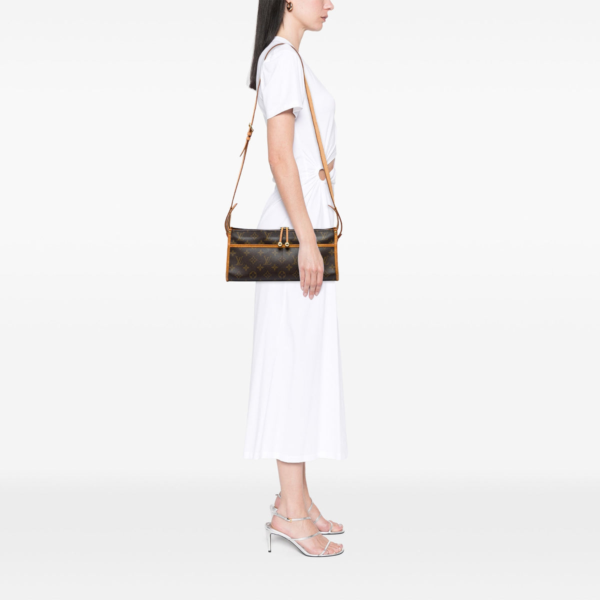 Louis Vuitton Monogram Popincourt Long — Brown