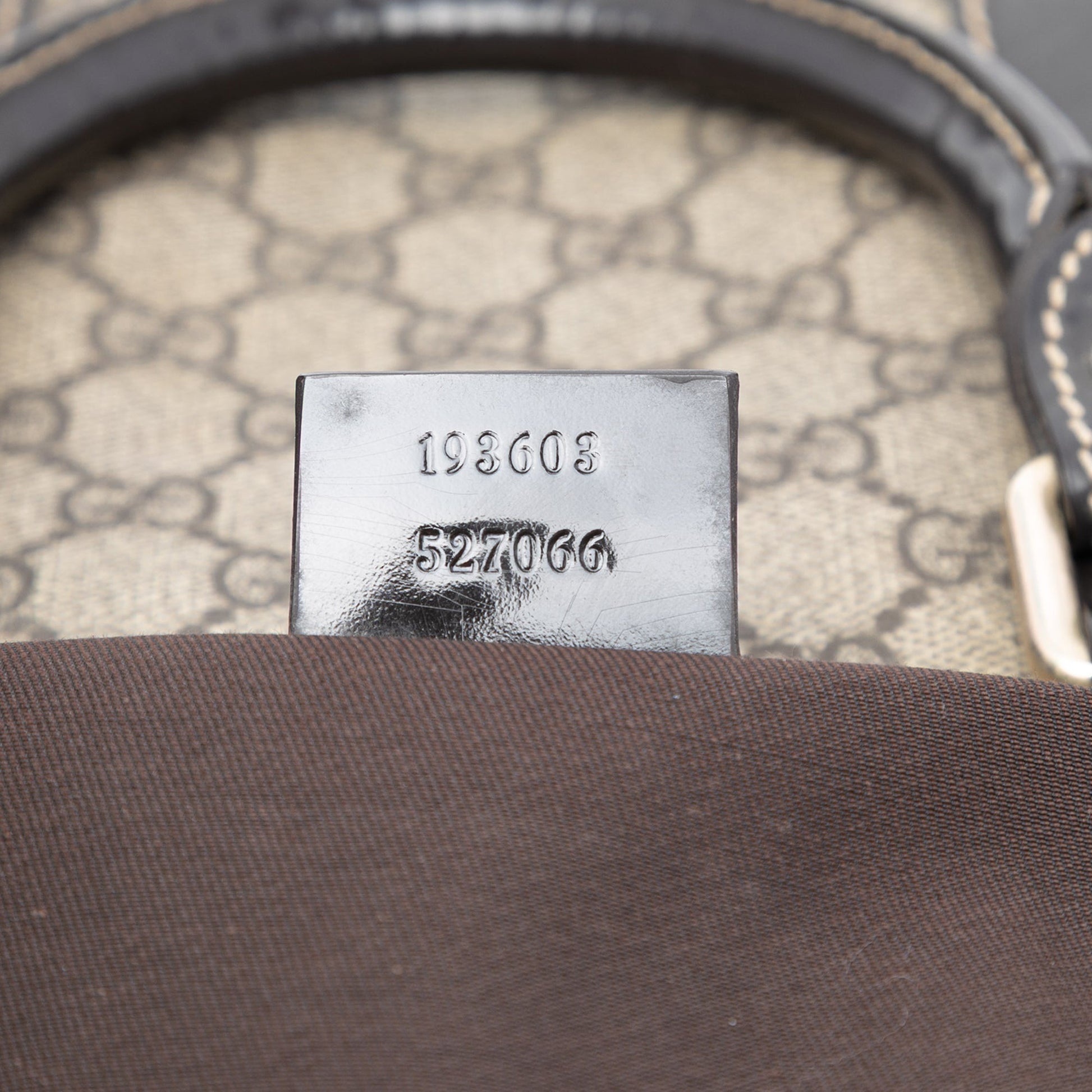 Gucci Medium GG Supreme Joy Boston Bag