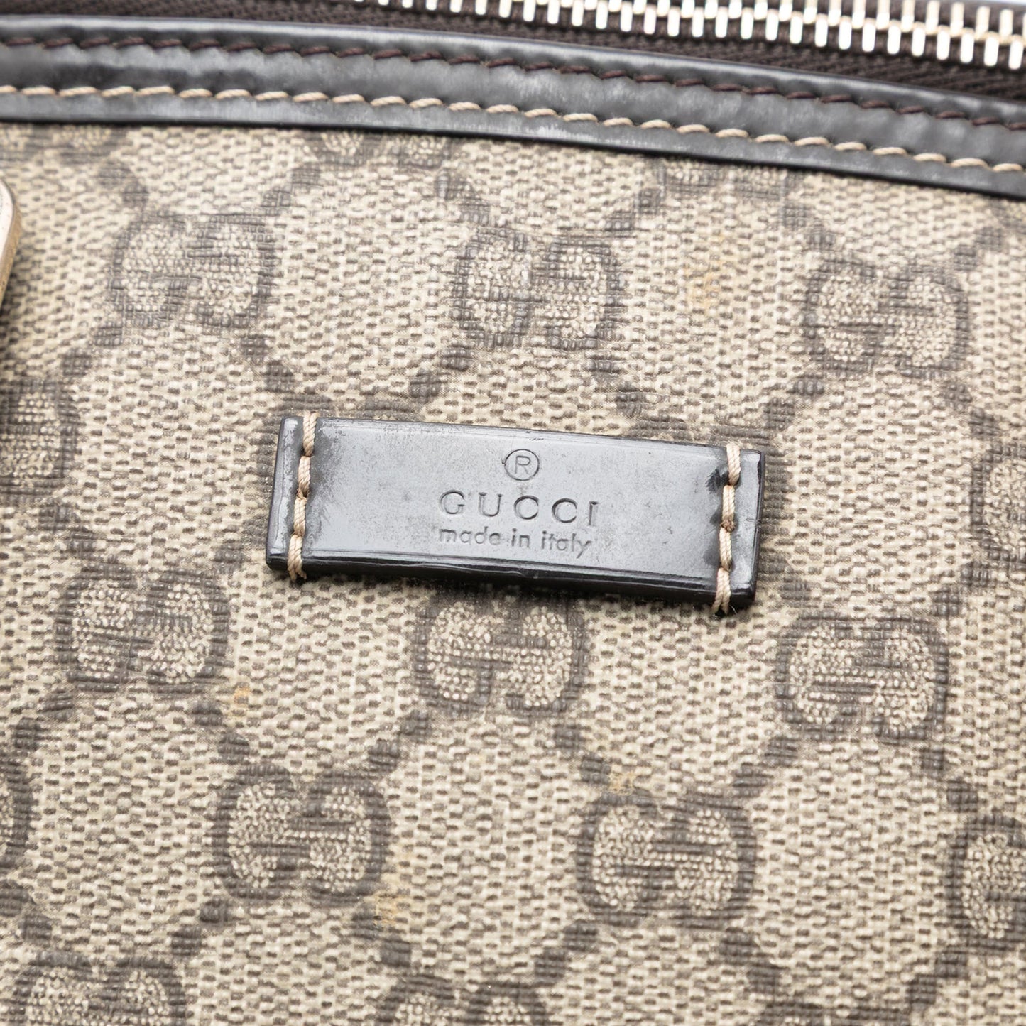 Gucci Medium GG Supreme Joy Boston Bag