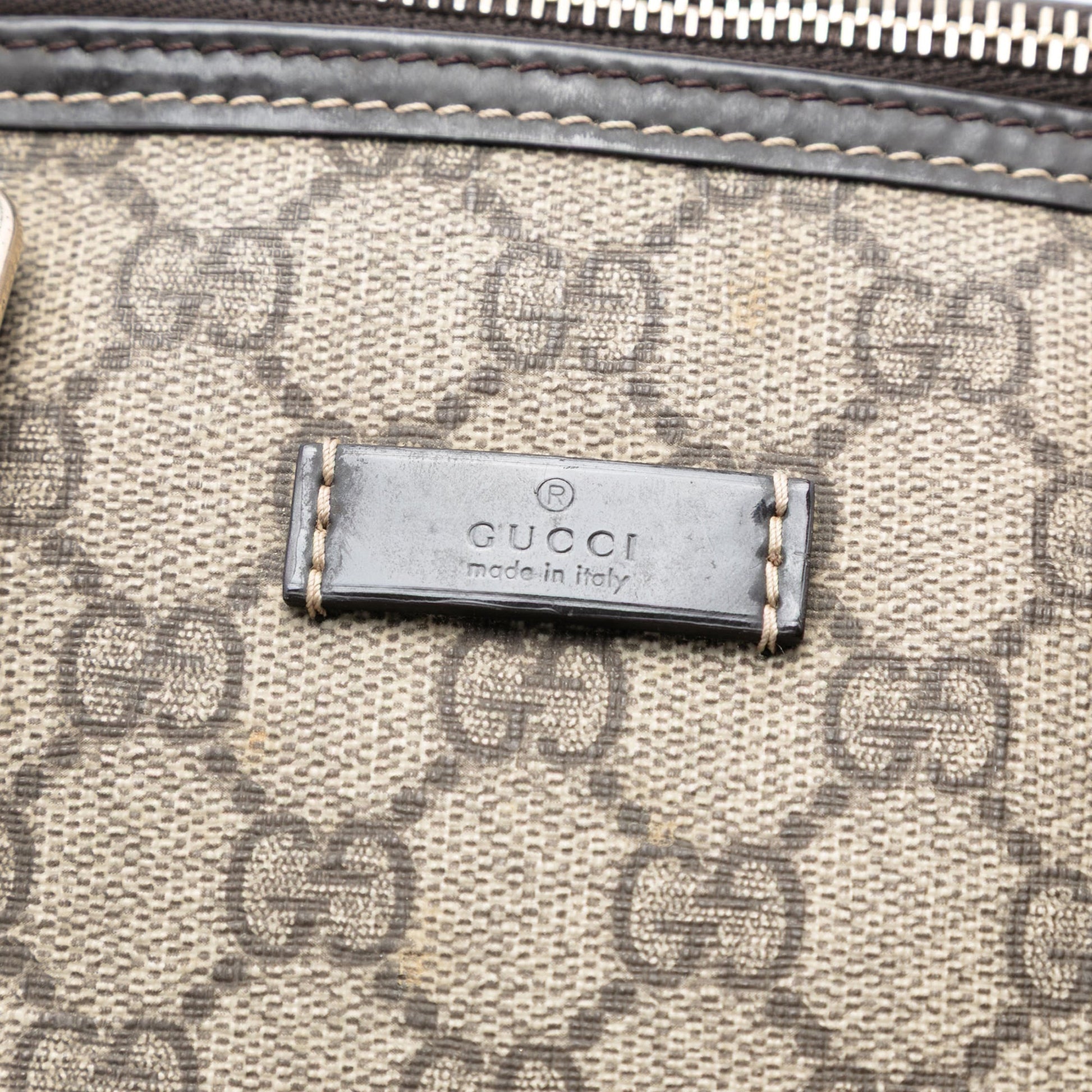 Gucci Medium GG Supreme Joy Boston Bag