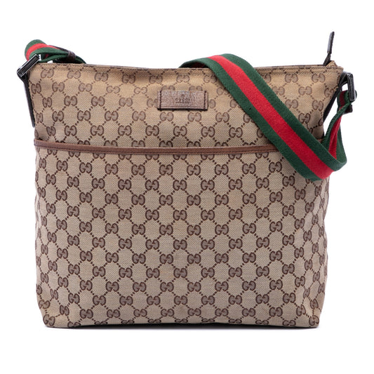 Gucci GG Canvas Web Crossbody