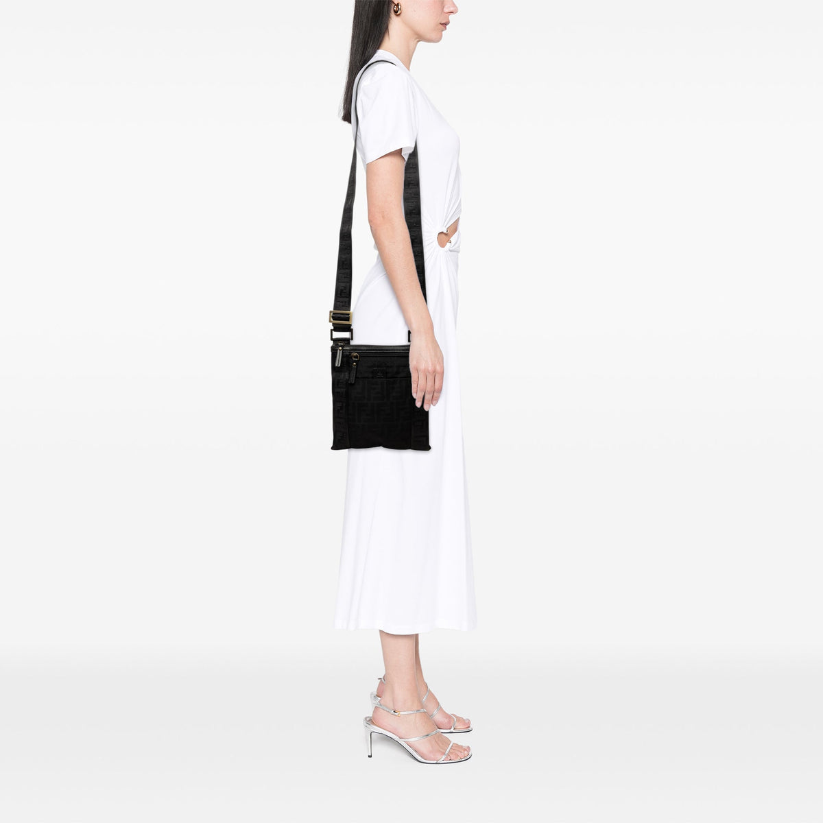 Fendi Zucca Canvas Crossbody