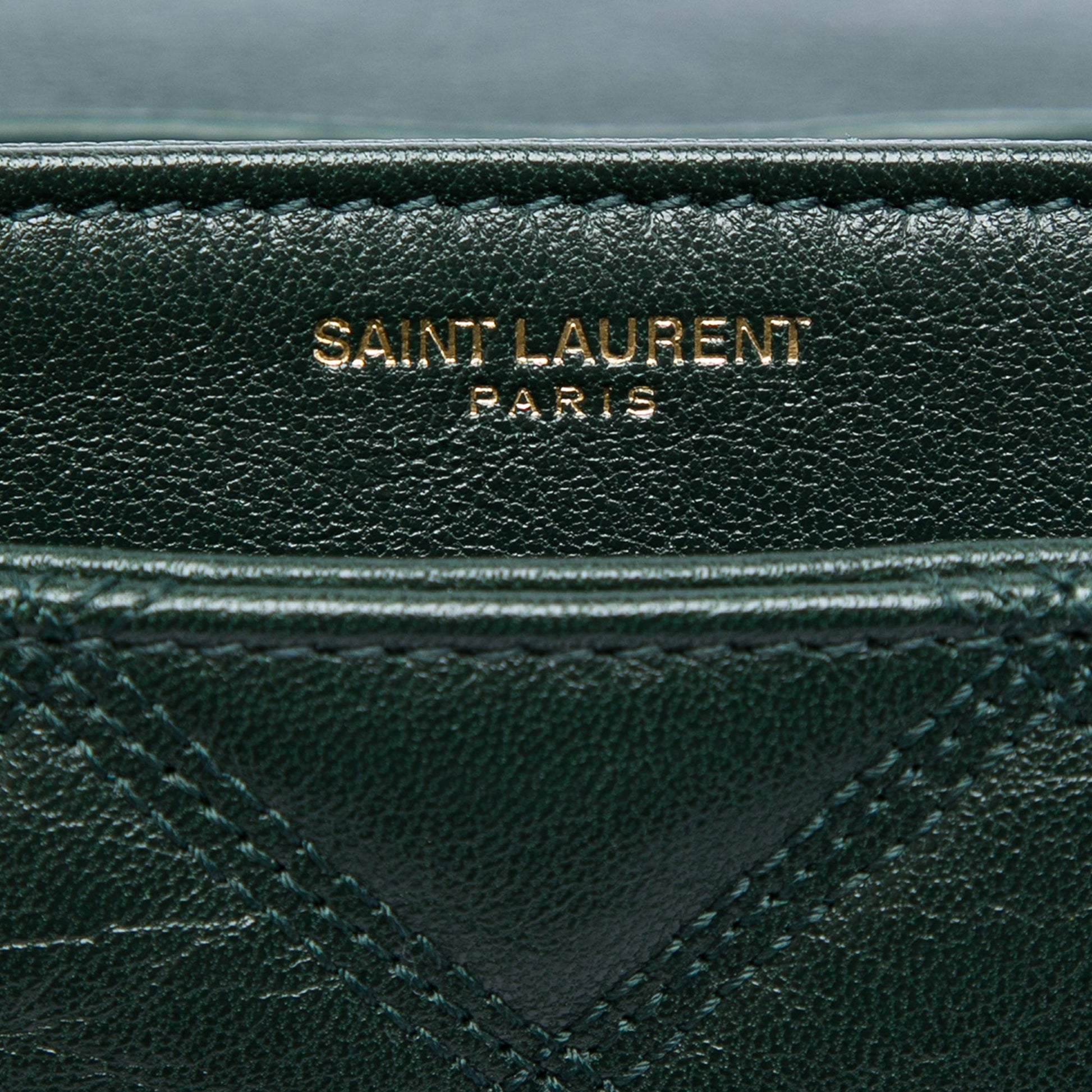 Saint Laurent Small Quilted Lambskin Becky Chain Shoulder Bag