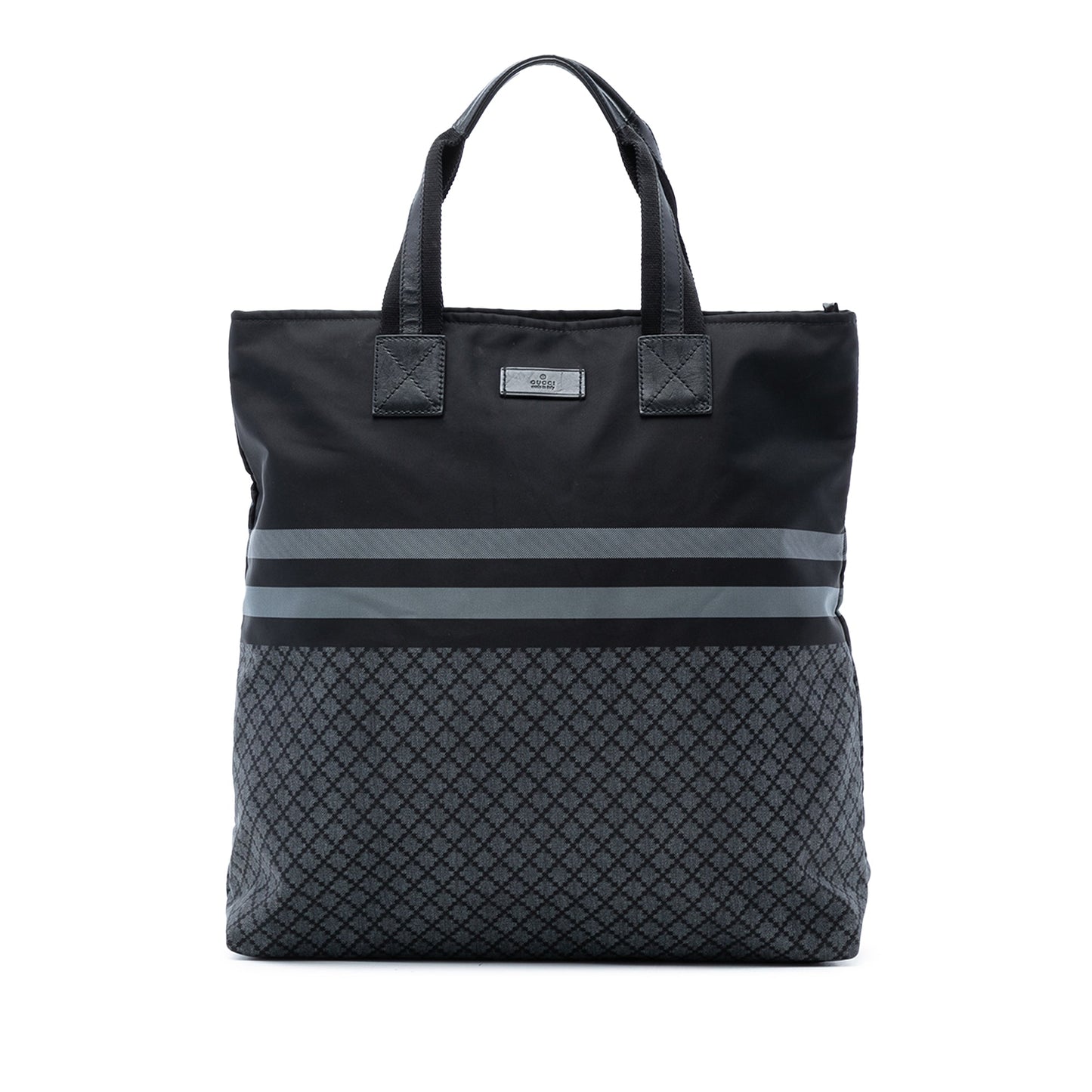 Gucci Diamante Nylon Web Tote