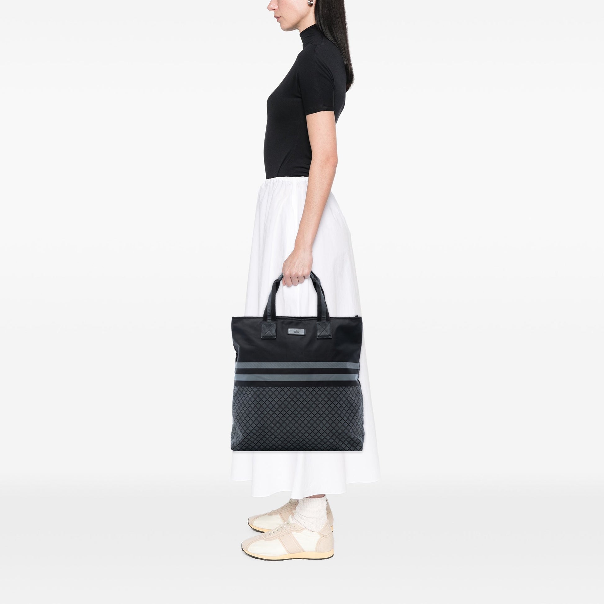 Gucci Diamante Nylon Web Tote