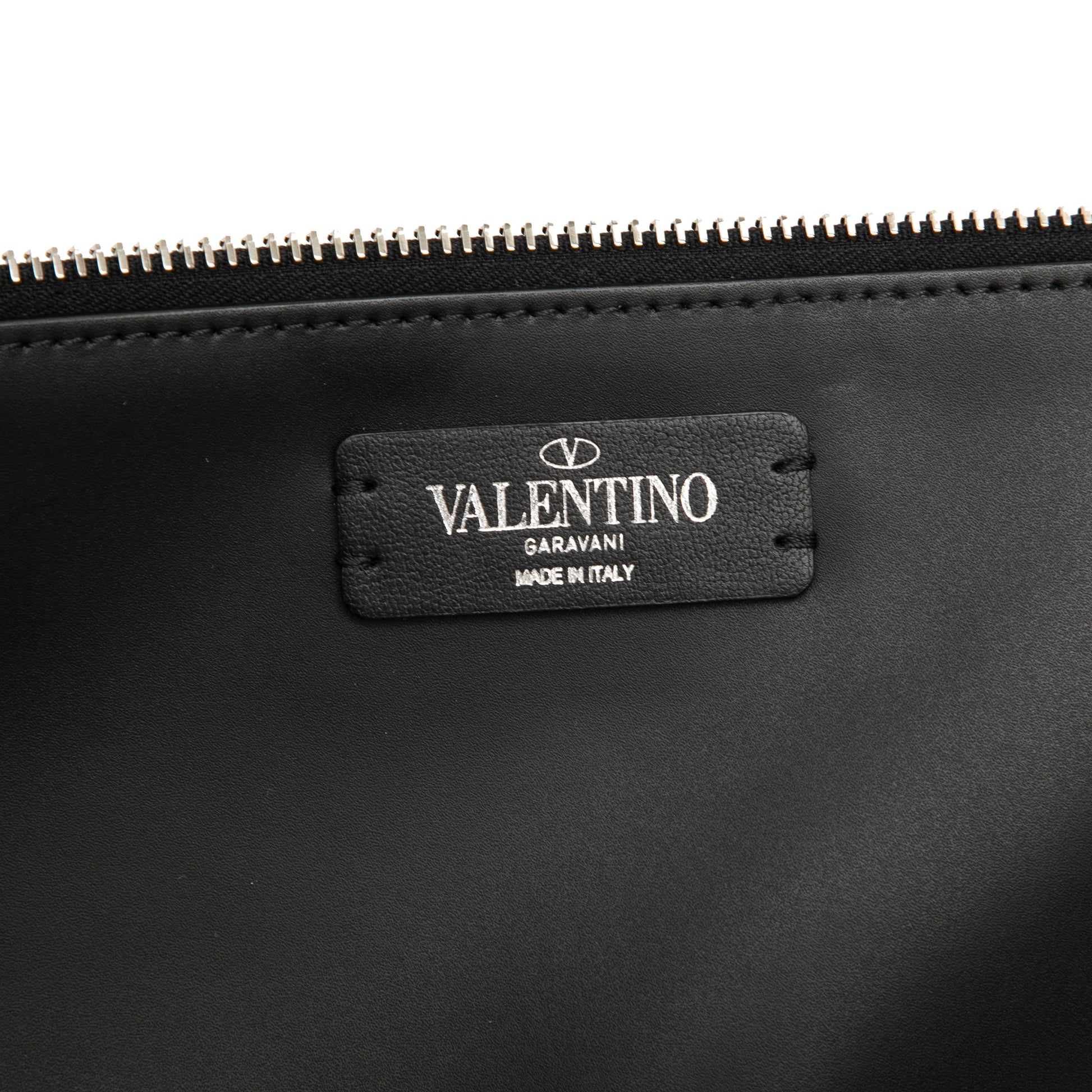 Valentino Calfskin Rockstud VLTN Tote