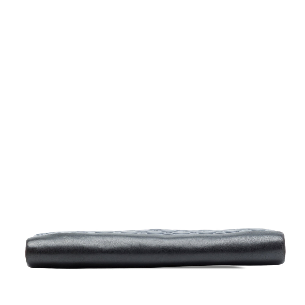 Chanel CC Quilted Lambskin Pearl Evening Baguette Clutch