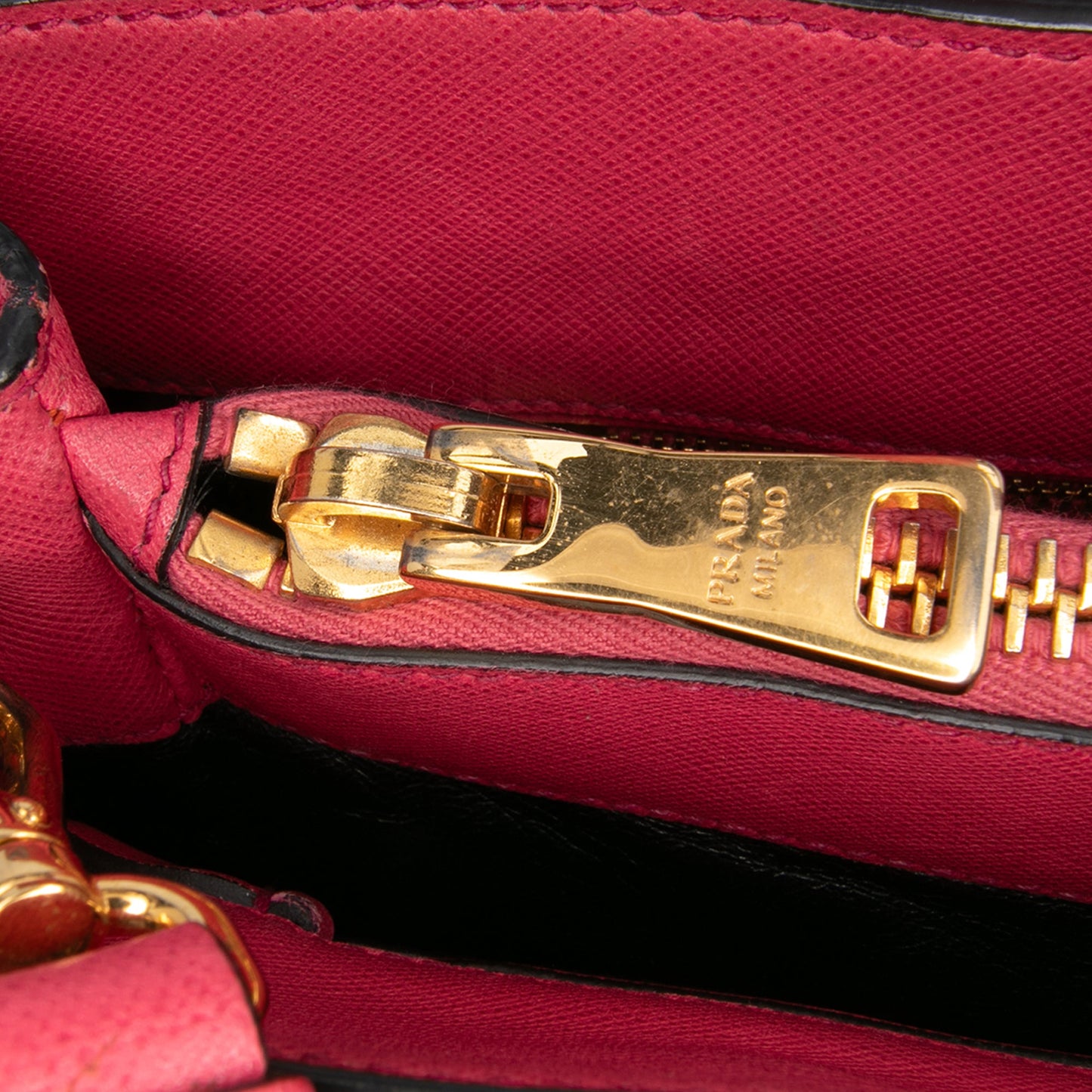 Prada Saffiano Soft Triple Pocket Tote