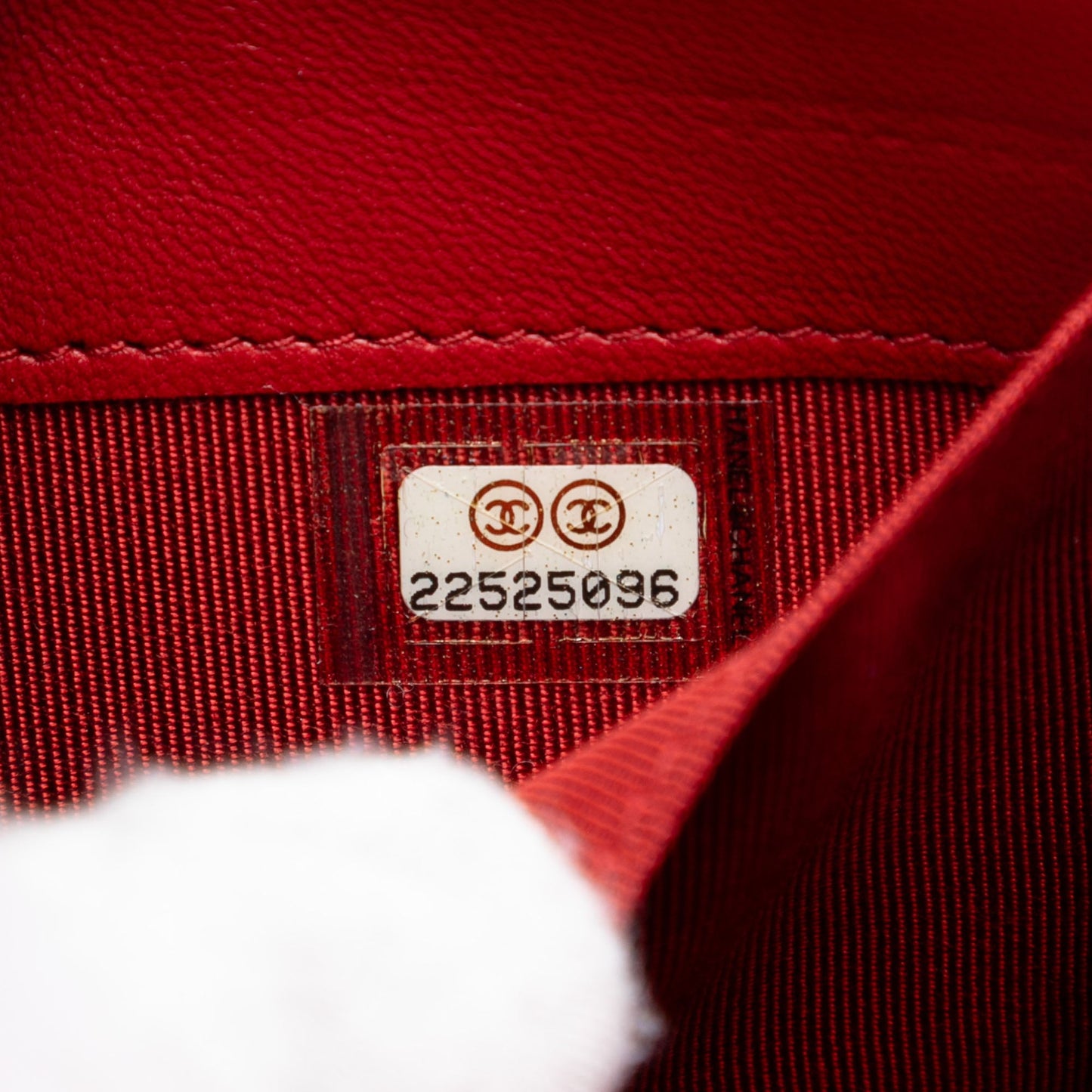 Chanel Tricolor Quilted Lambskin Wallet on Chain