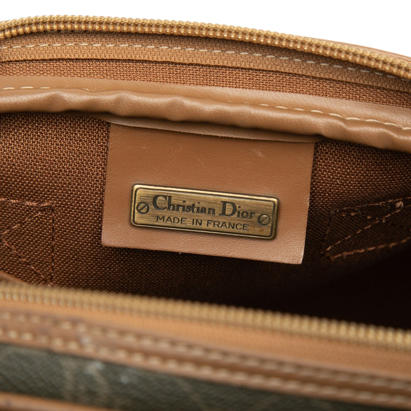 Dior Honeycomb Coated Canvas Boston Bag