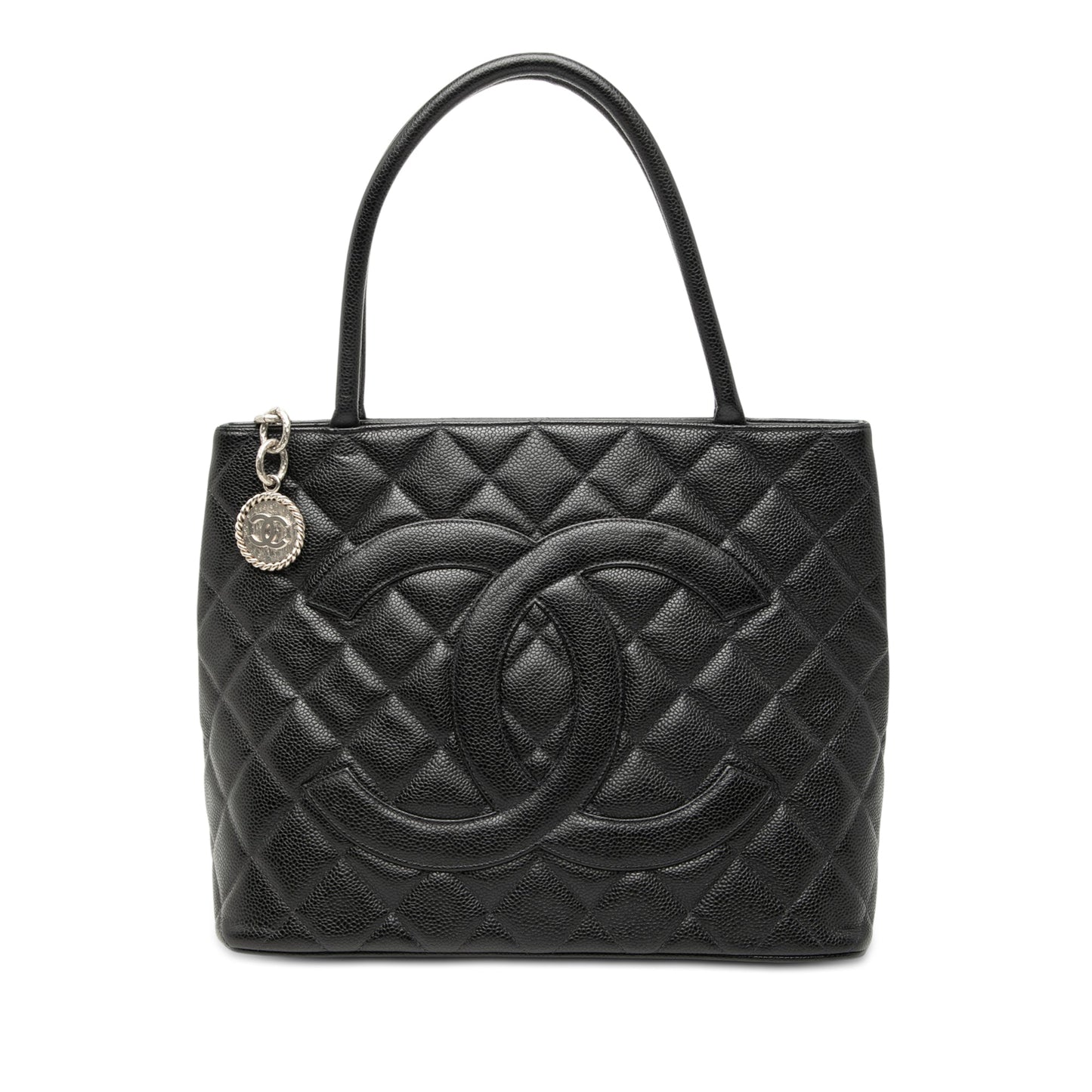 Chanel Caviar Medallion Tote