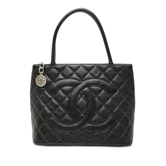 Chanel Caviar Medallion Tote